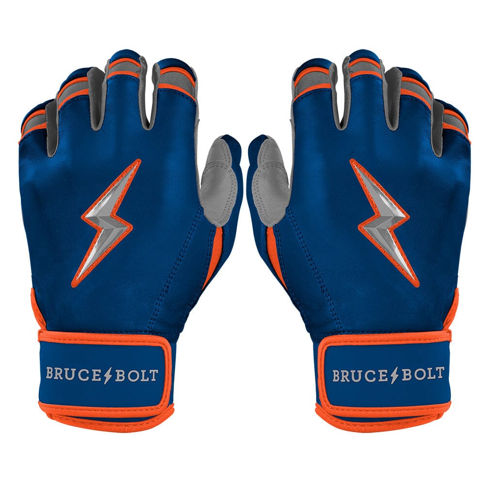 Bruce Bolt Premium Pro Nimmo Series Batting Gloves | Royal Blue