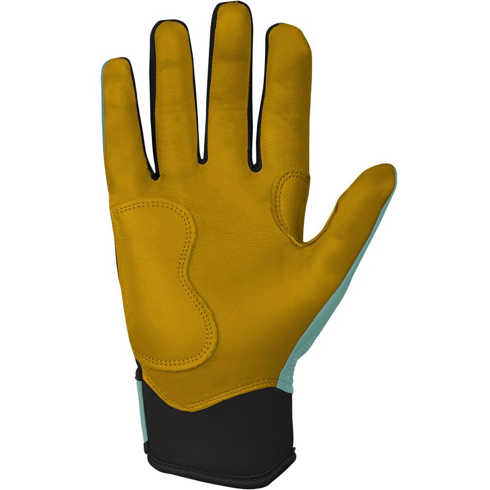 Bruce Bolt Premium Patriot Series Short Cuff Batting Gloves - Liberty Green