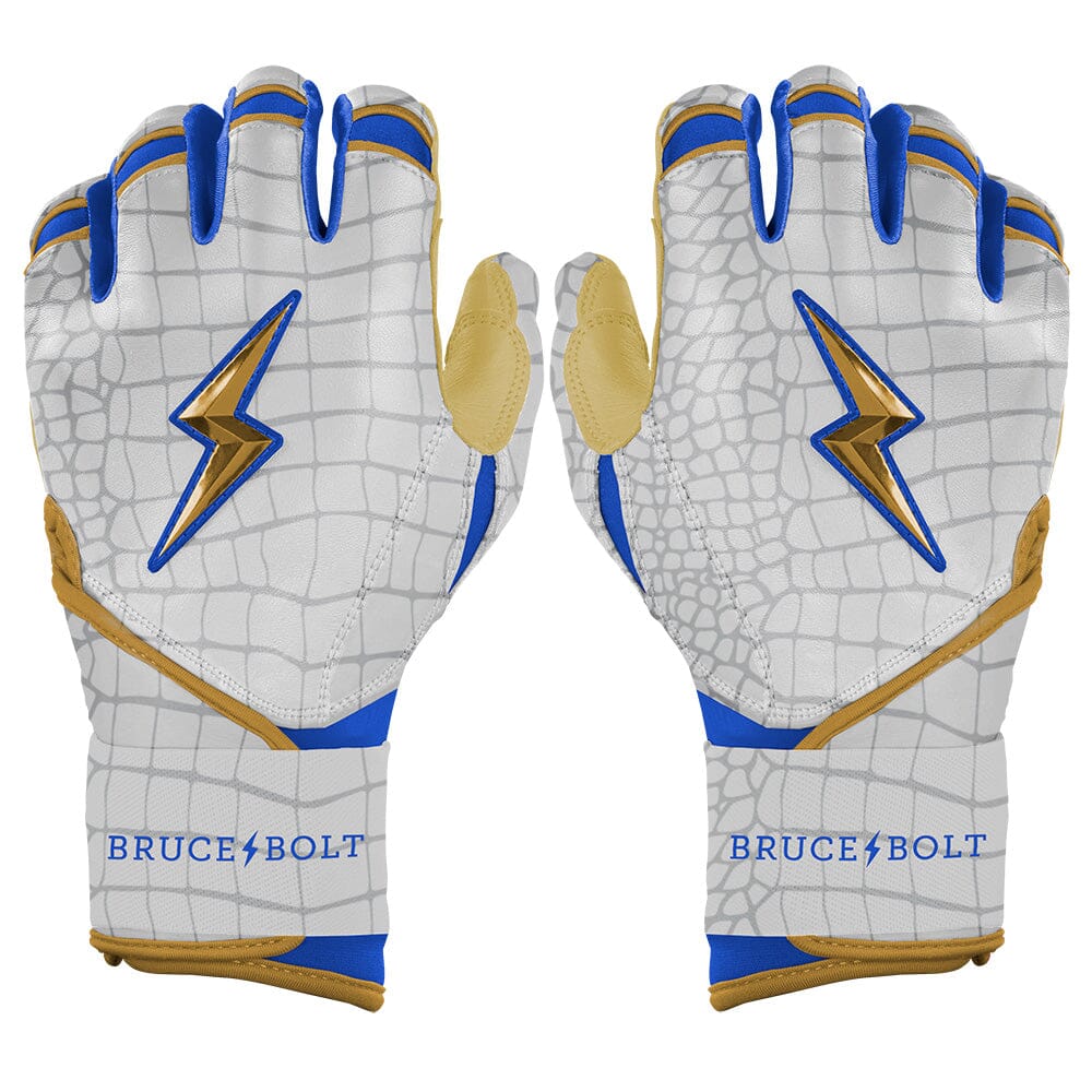 Bruce Bolt Long Cuff Batting Gloves - Jac Caglianone Gator Edition