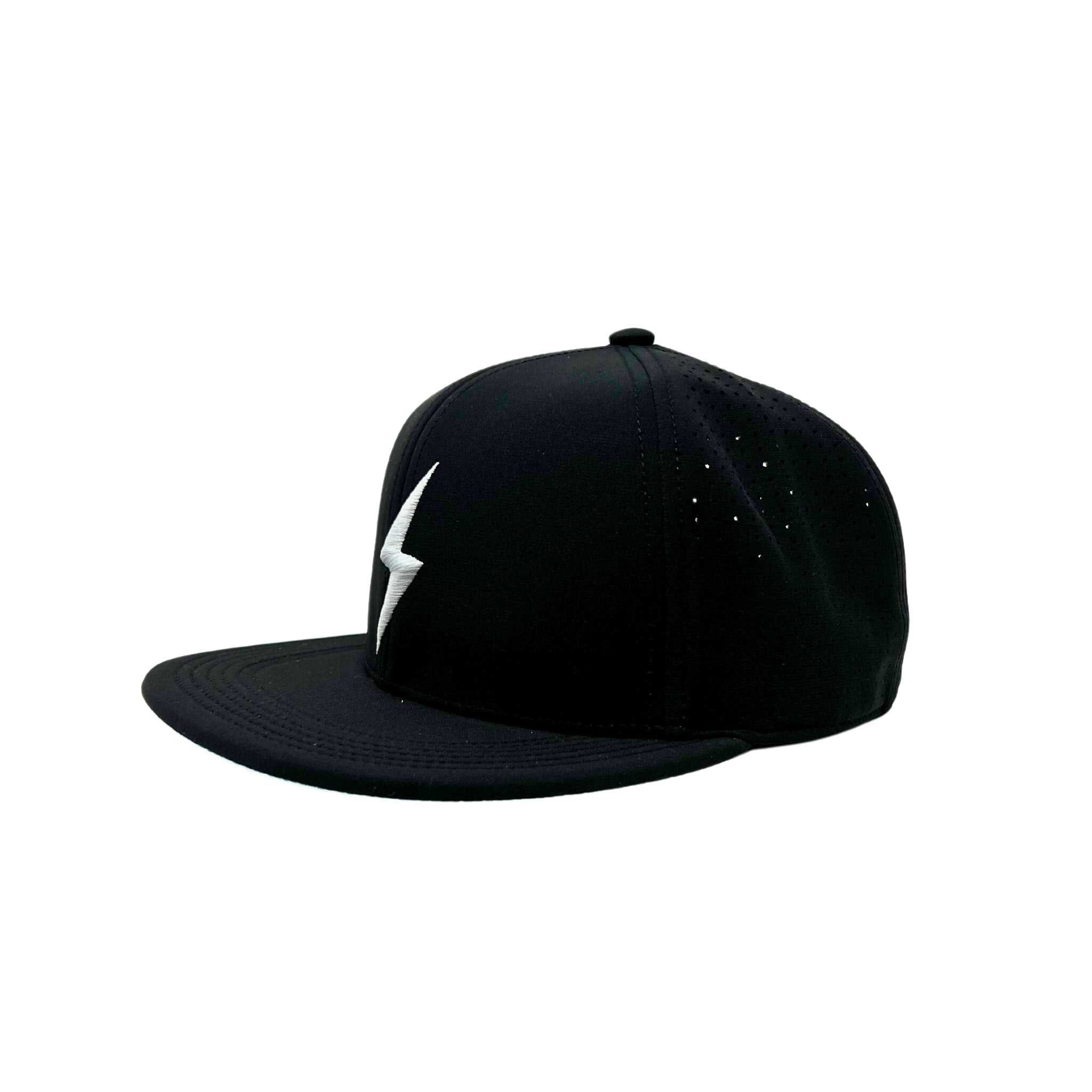 BRUCE BOLT Smart Fit Baseball Cap - Performance Stretch Hat Black