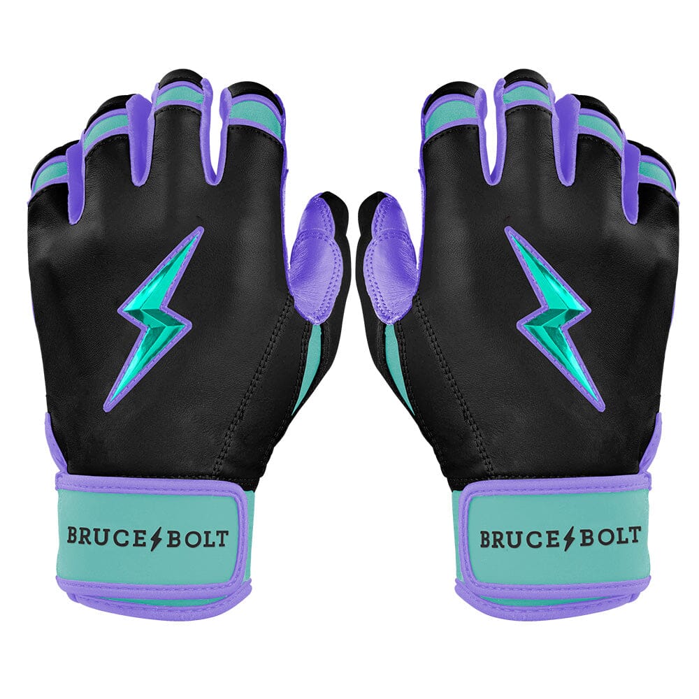 Bruce Bolt Perfect Game Moonshots Batting Gloves – Short Cuff, Cabretta Leather
