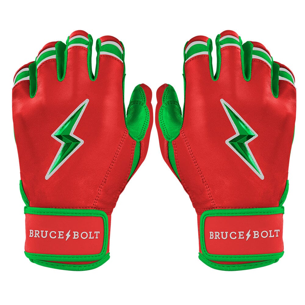 Bruce Bolt Limited Edition Big League Chew Batting Gloves - Slammin' Strawberry