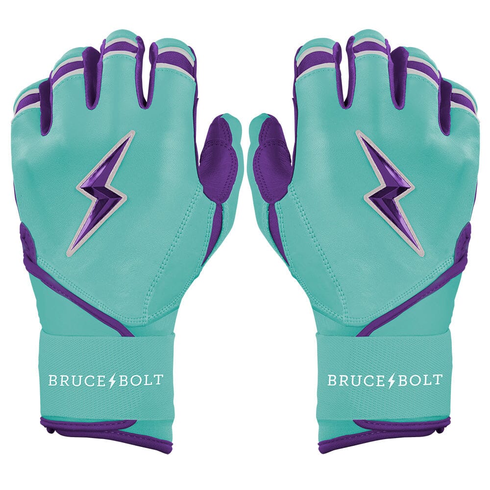 Bruce Bolt Ketel Marte Teal Baseball Batting Gloves - Long Cuff