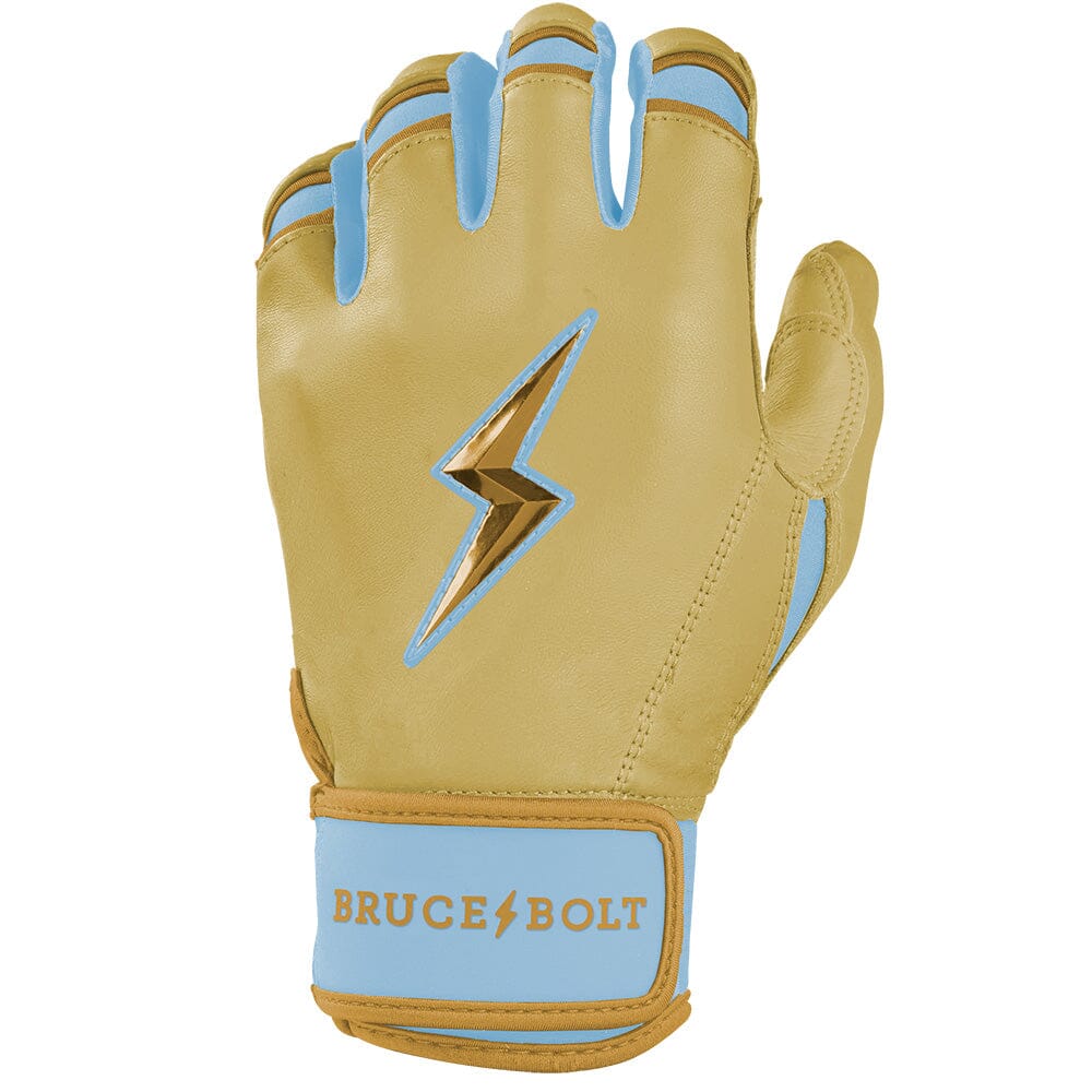 Bruce Bolt Bryce Rainer Ivory Short Cuff Batting Gloves – Cabretta Leather