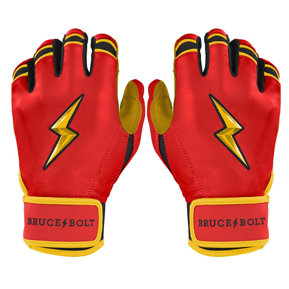Bruce Bolt Konnor Griffin Limited Edition Red Baseball Batting Gloves
