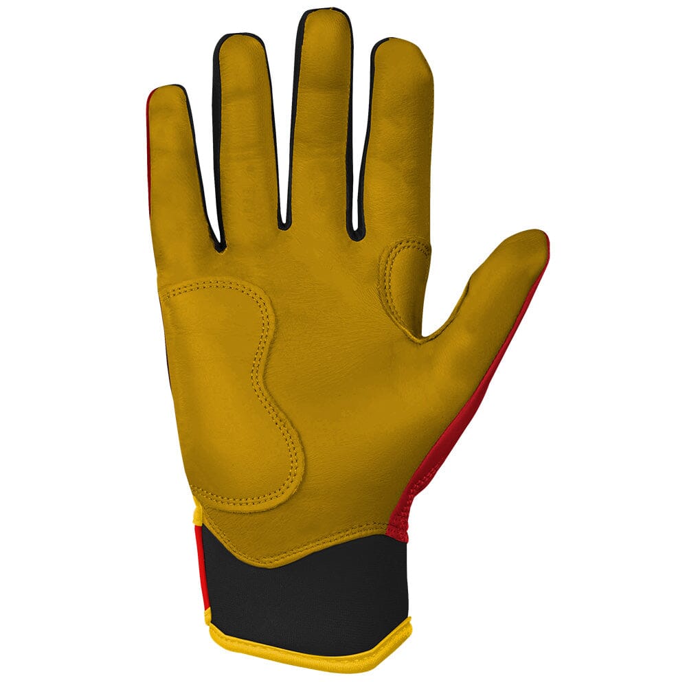 Bruce Bolt Konnor Griffin Limited Edition Red Baseball Batting Gloves