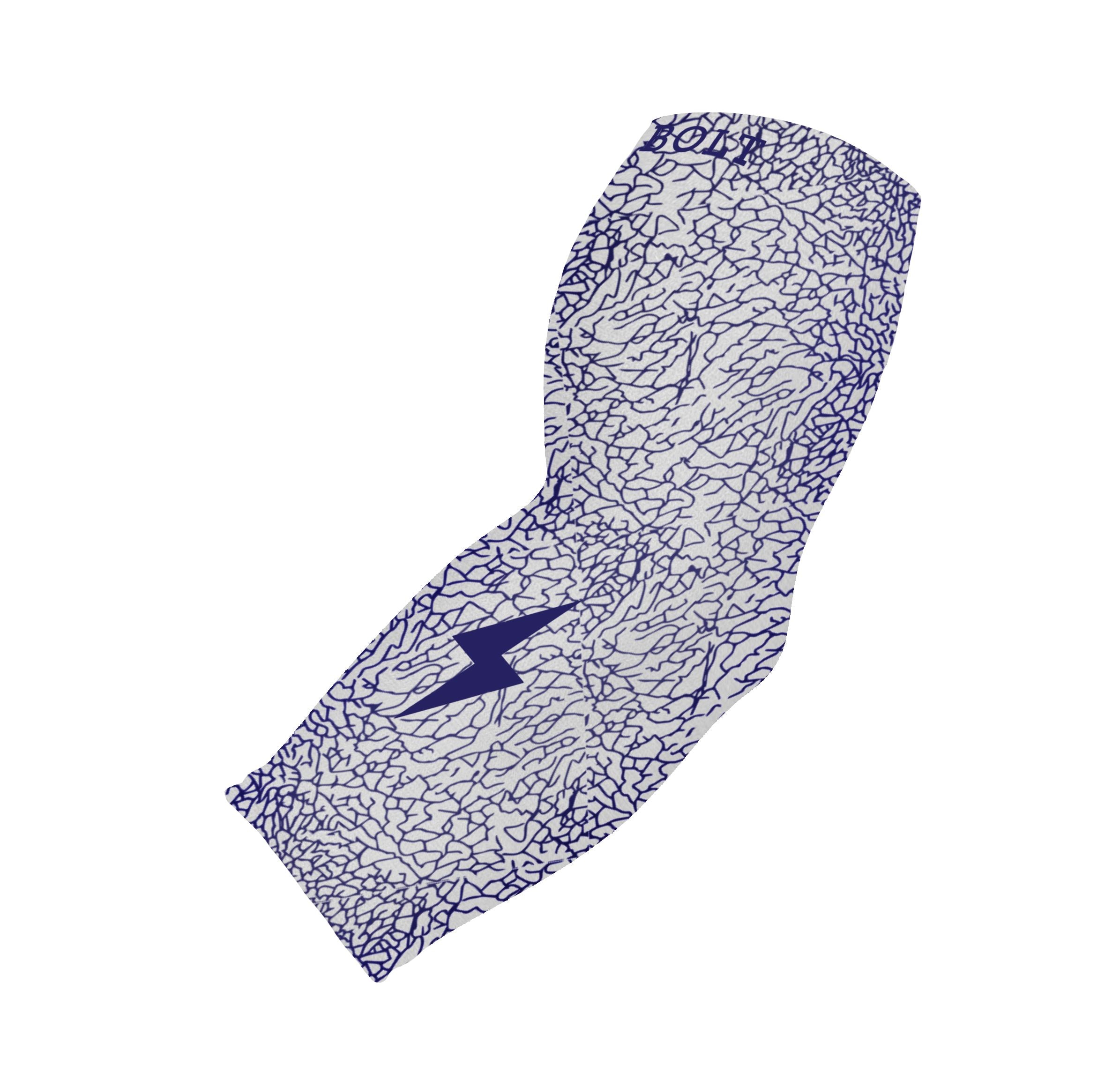 Bruce Bolt 3/4 Compression Arm Sleeve - Happ Elephant Print for Baseball