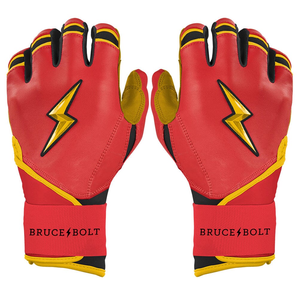 Bruce Bolt Konnor Griffin Limited Edition Red Baseball Batting Gloves