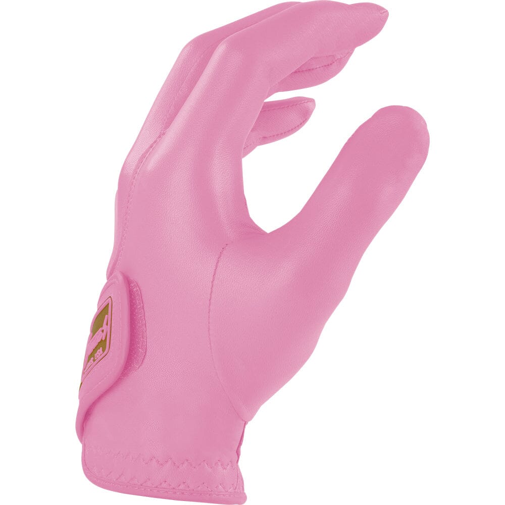 Bruce Bolt Premium Cabretta Leather Golf Gloves (2-Pack, Left Hand) - Pink