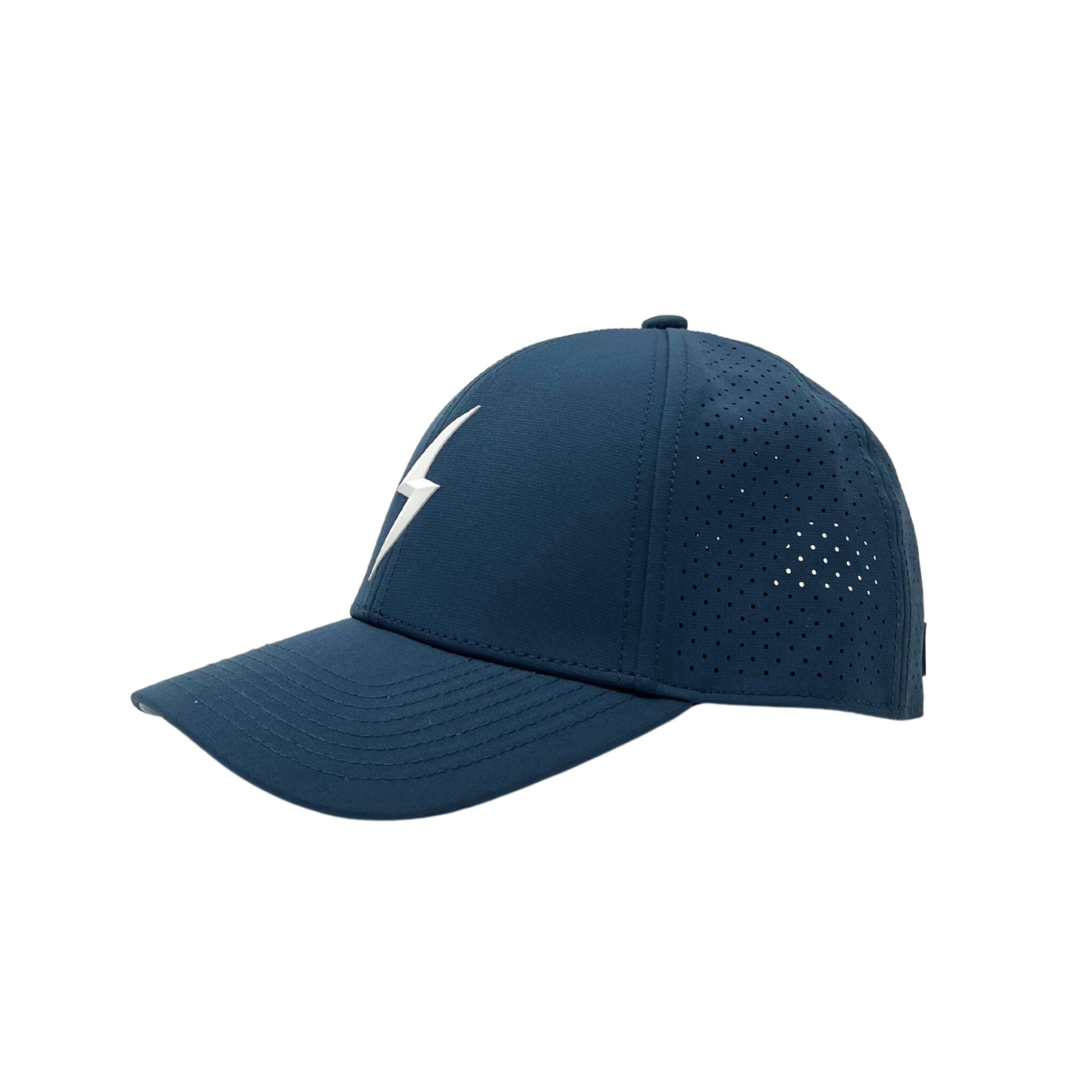 BRUCE BOLT Navy Snapback Hat - Water-Resistant Athletic Cap