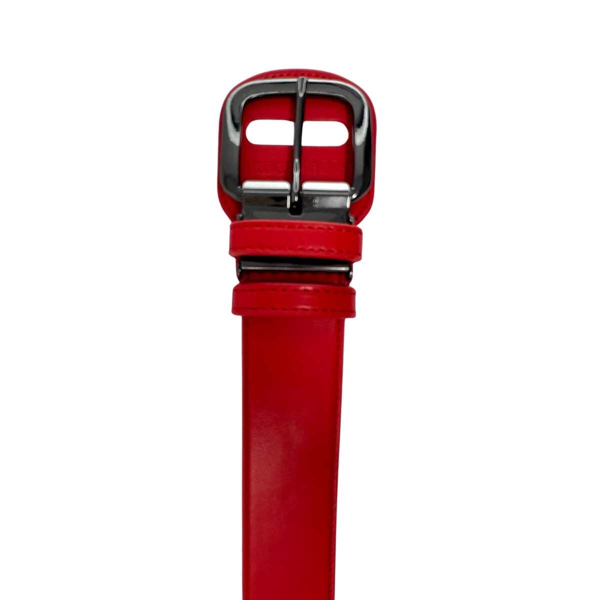 BRUCE BOLT Baseball Belt - Adjustable Synthetic Leather, Maroon