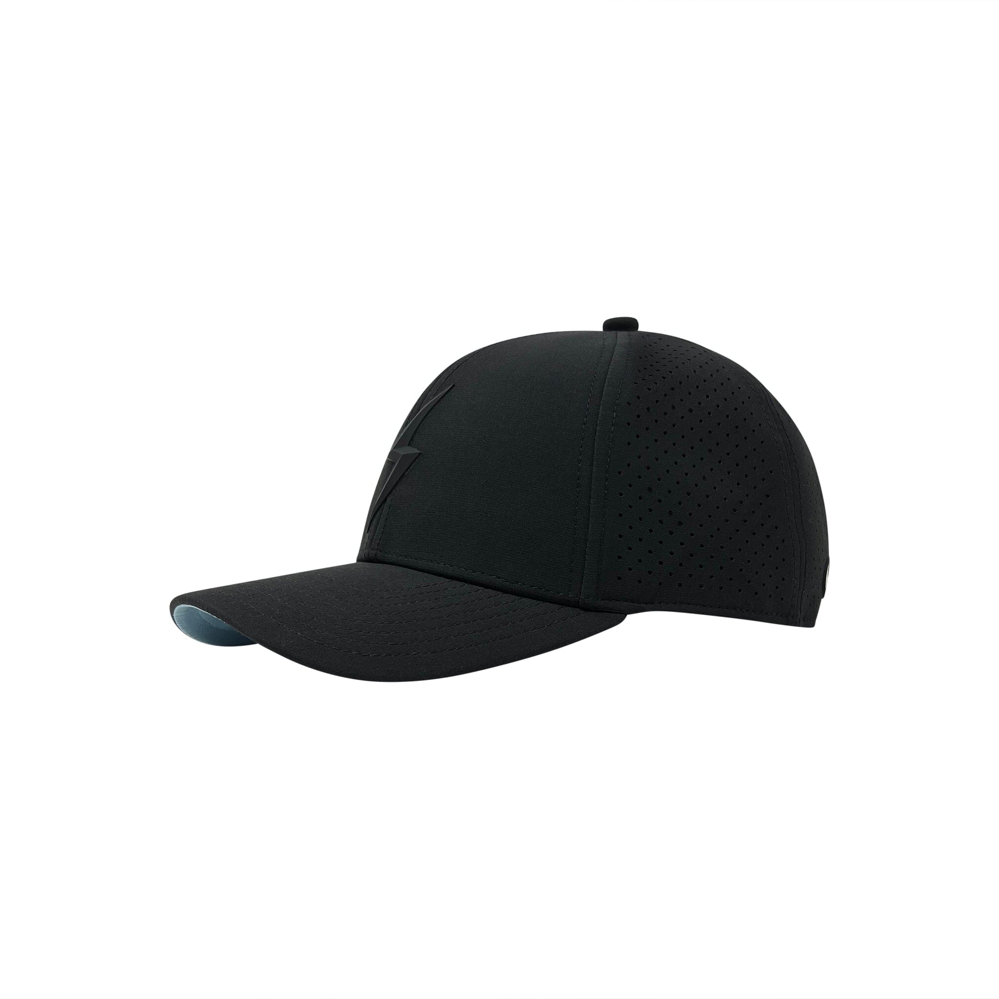BRUCE BOLT Classic Black Snapback Hat - Water-Resistant & Breathable