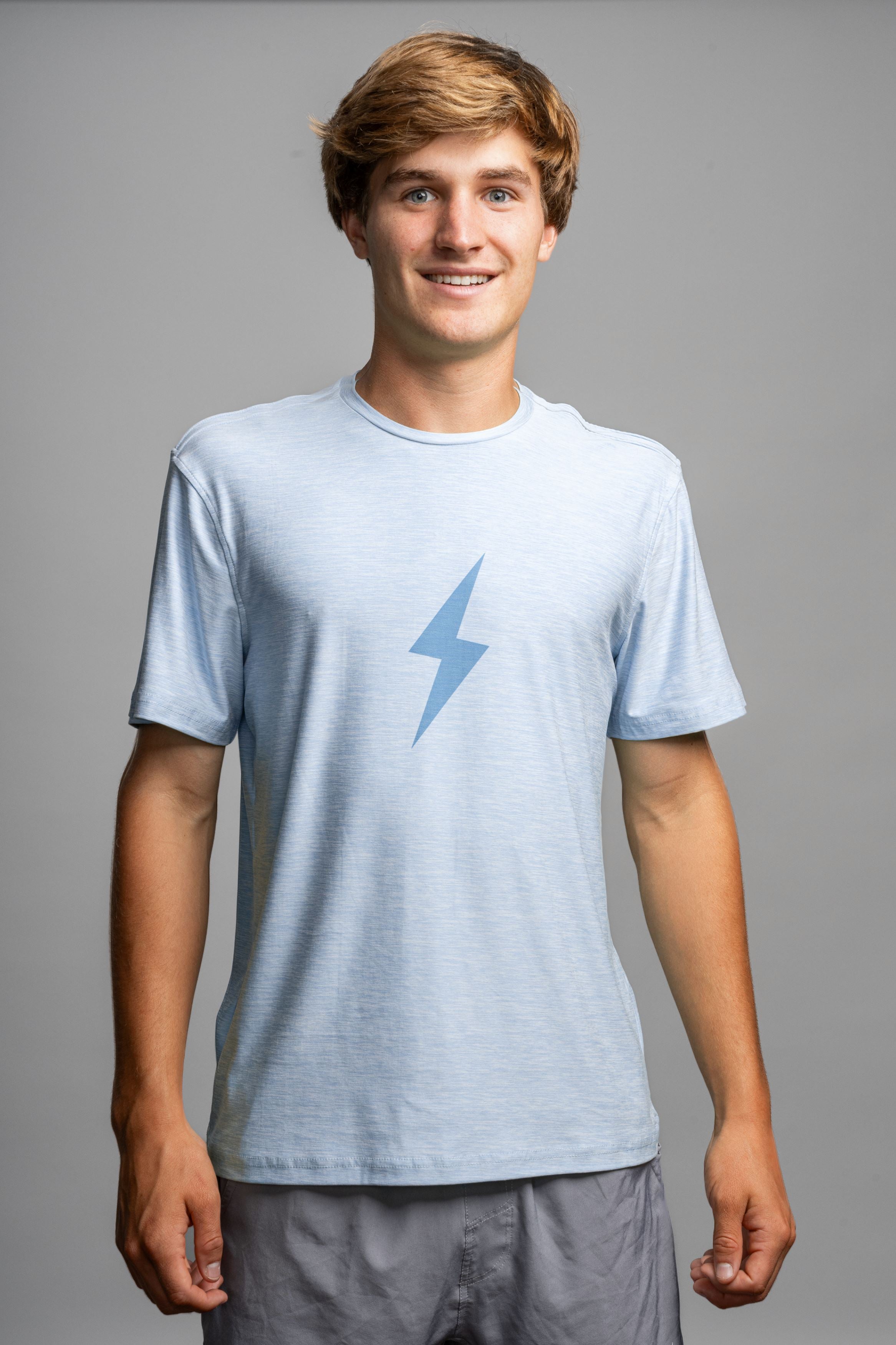Bruce Bolt SuperSoft Baby Blue T-Shirt - Breathable & Stretchy