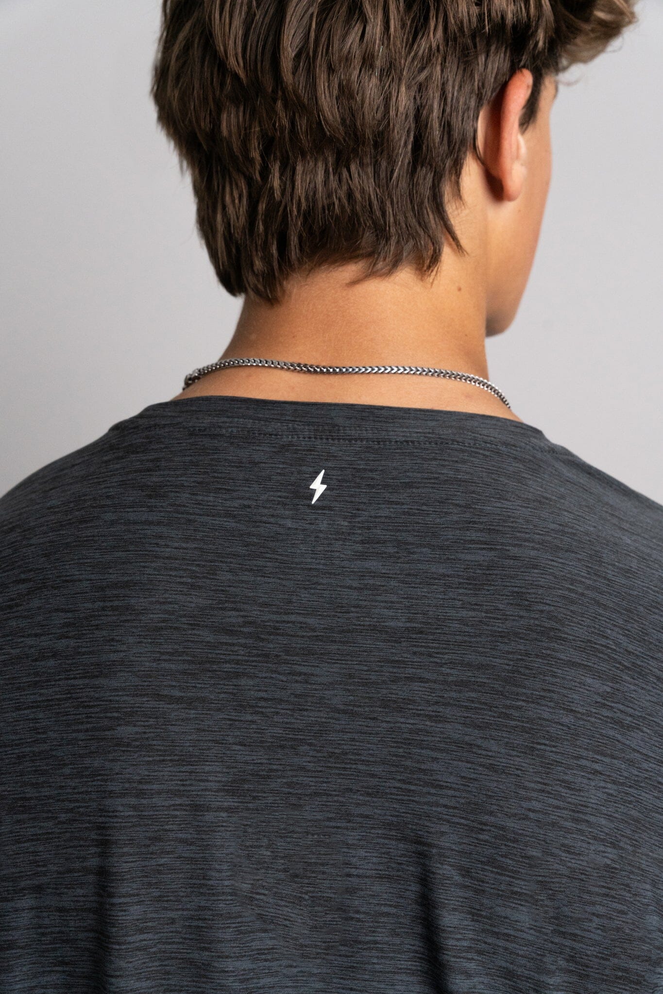 Bruce Bolt SuperSoft Long Sleeve T-Shirt - Breathable & Stretchy Charcoal Tee