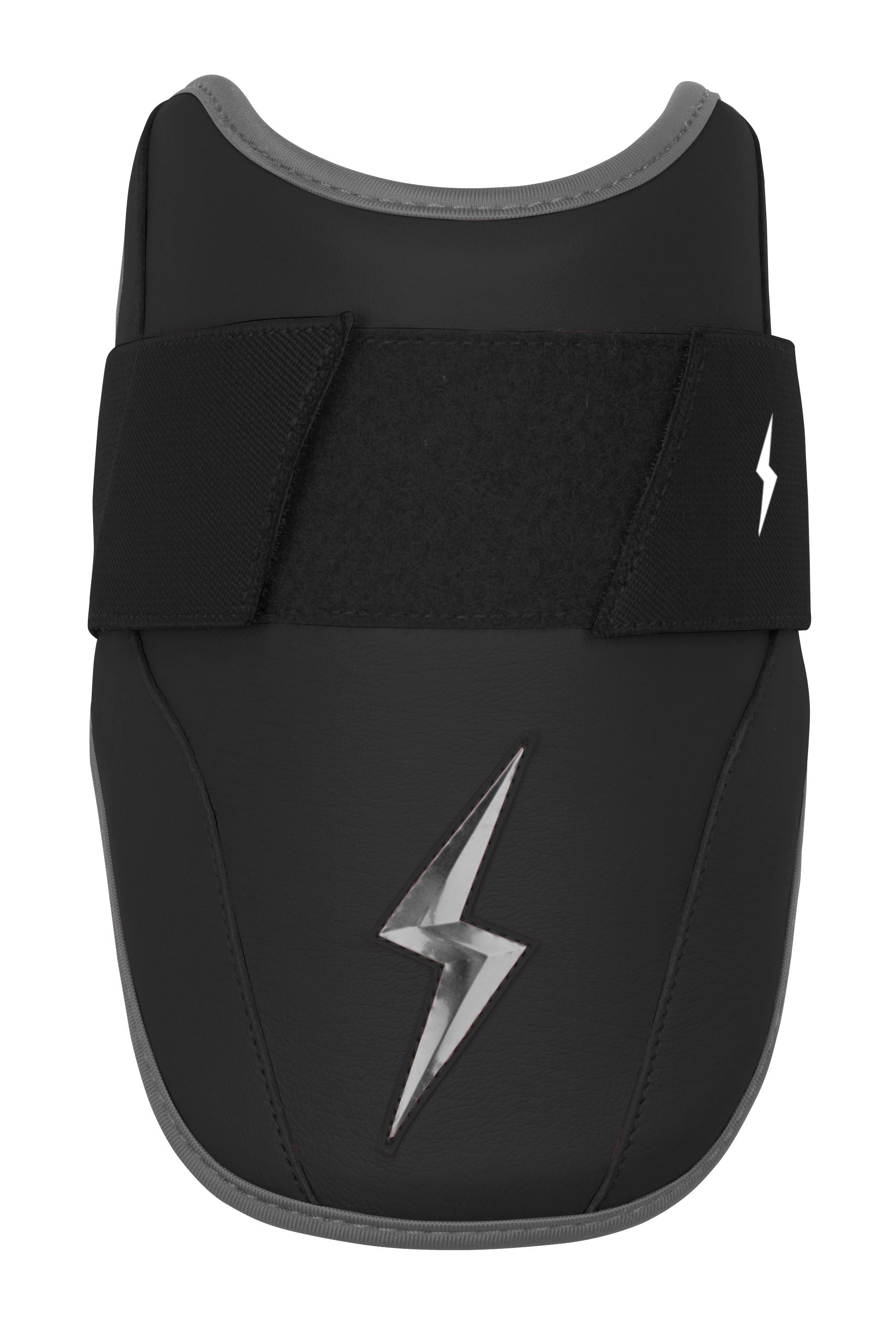 Bruce Bolt Premium Pro Elbow Guard - Black, Moldable Shell & Sharkskin Grip