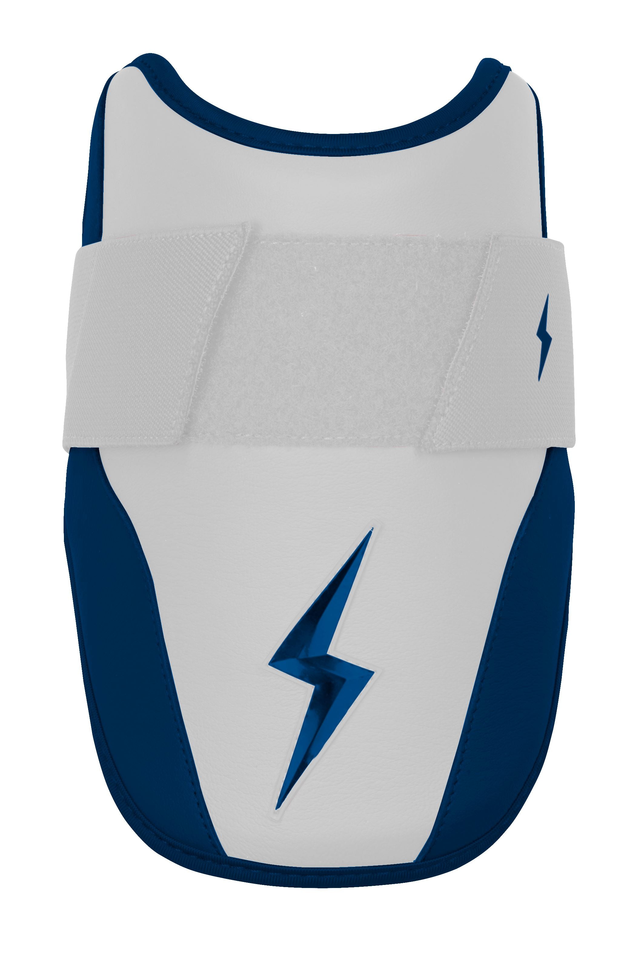 Bruce Bolt Premium Pro Baseball Elbow Guard - Navy, Sharkskin Grip
