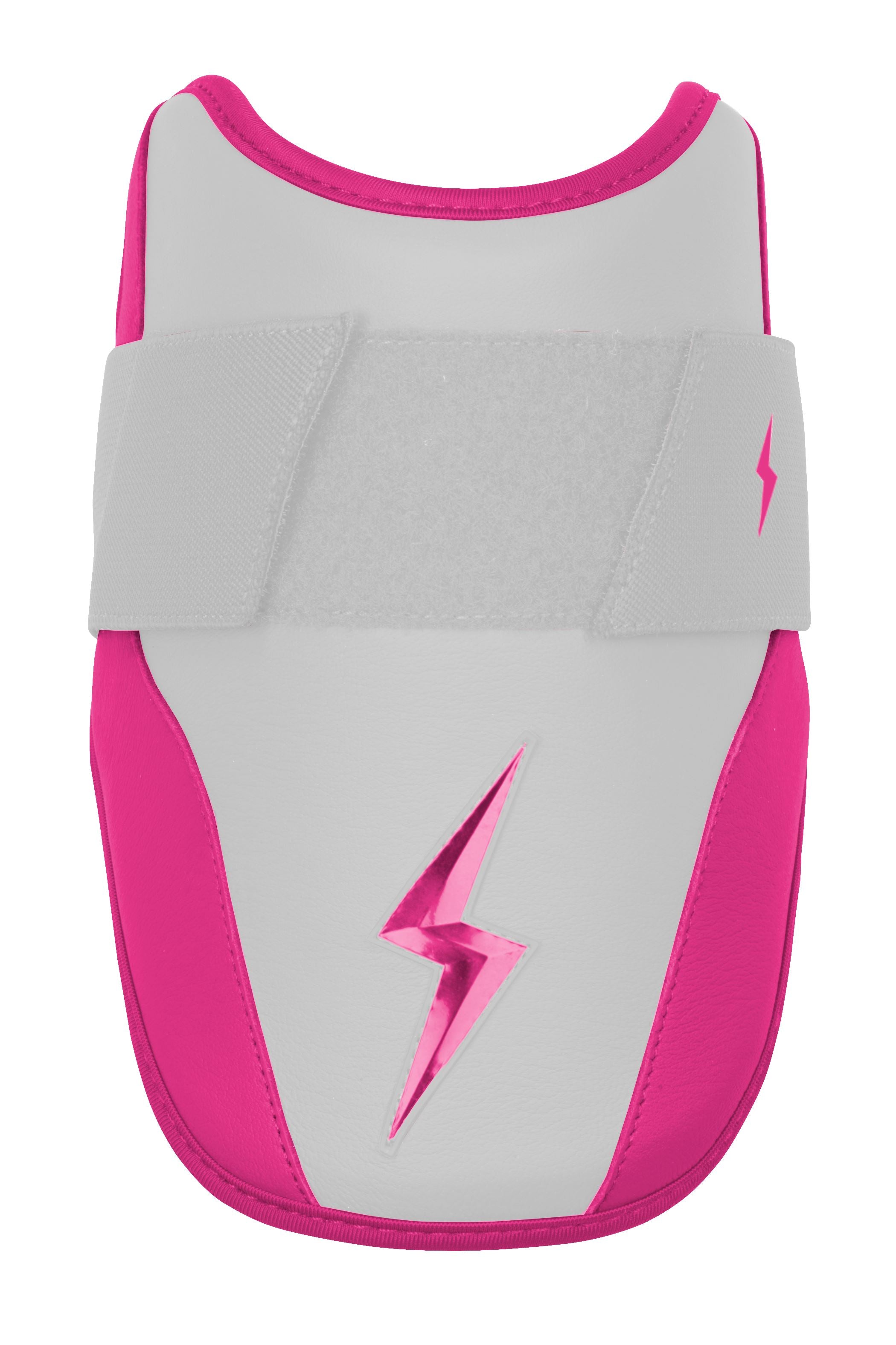 Bruce Bolt Premium Pro Elbow Guard - Pink, Sharkskin Grip, Moldable Shell