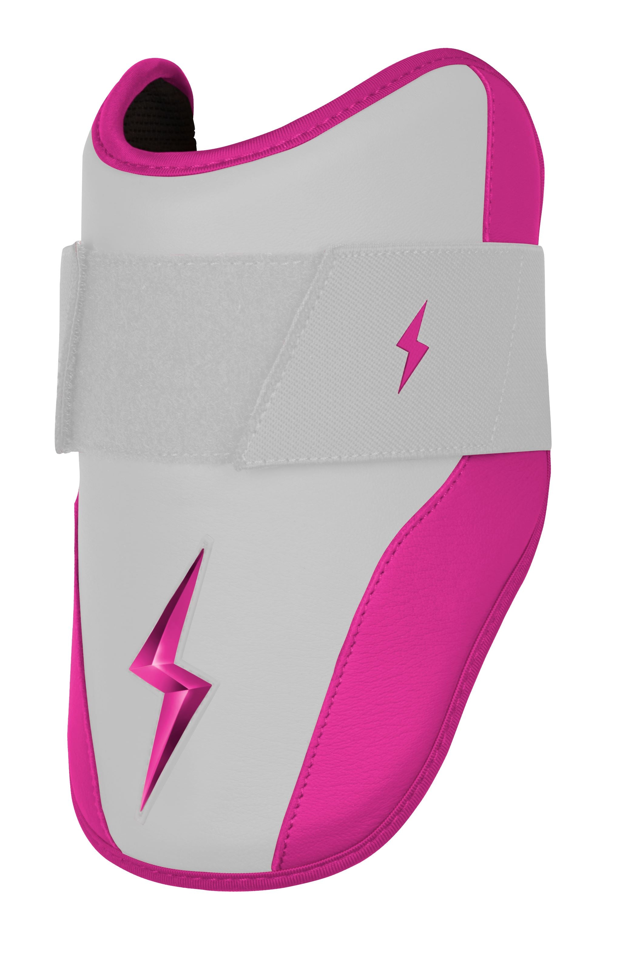 Bruce Bolt Premium Pro Elbow Guard - Pink, Sharkskin Grip, Moldable Shell