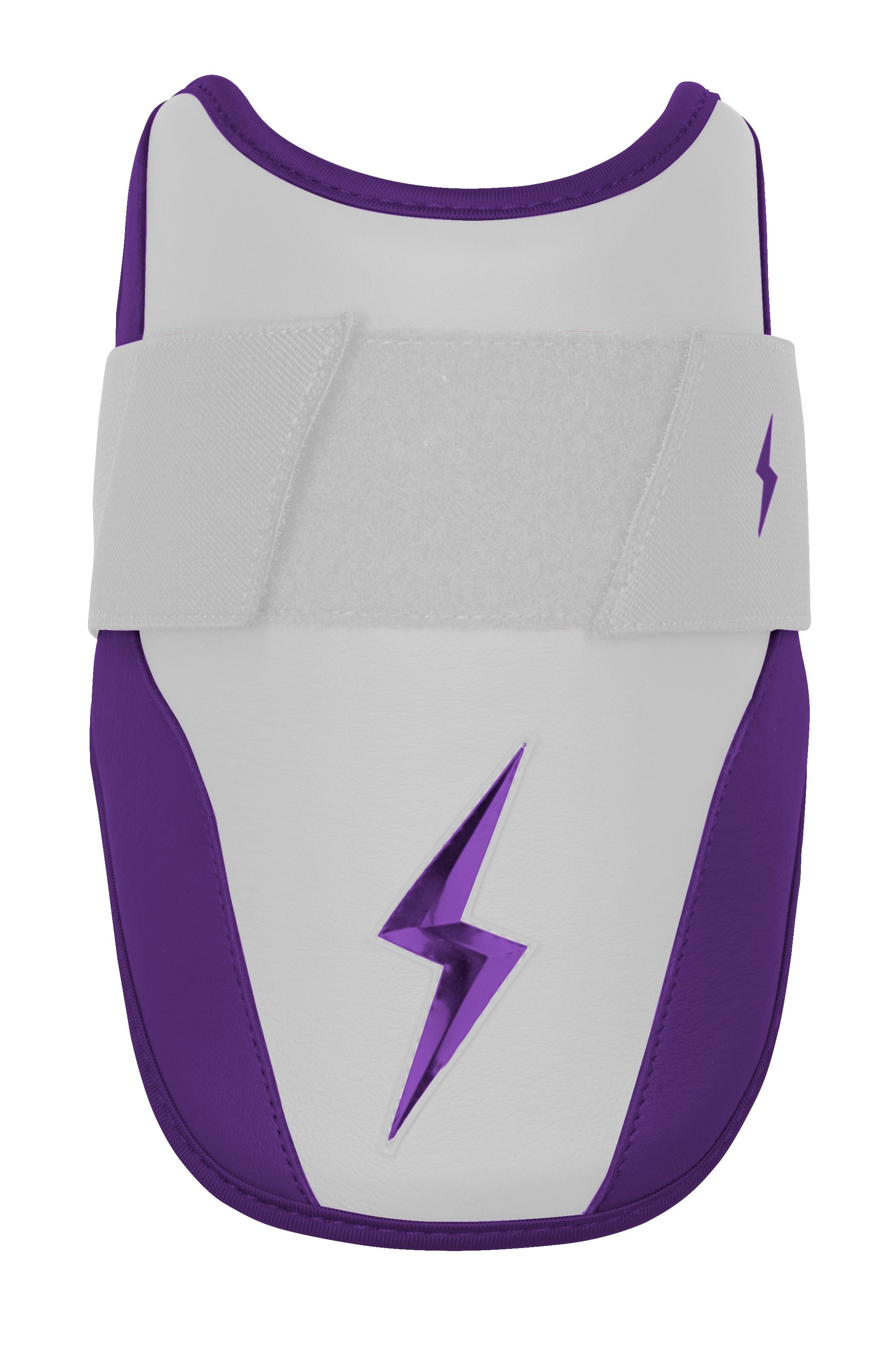 Bruce Bolt Premium Pro Elbow Guard - Purple, Sharkskin Grip, Moldable Shell
