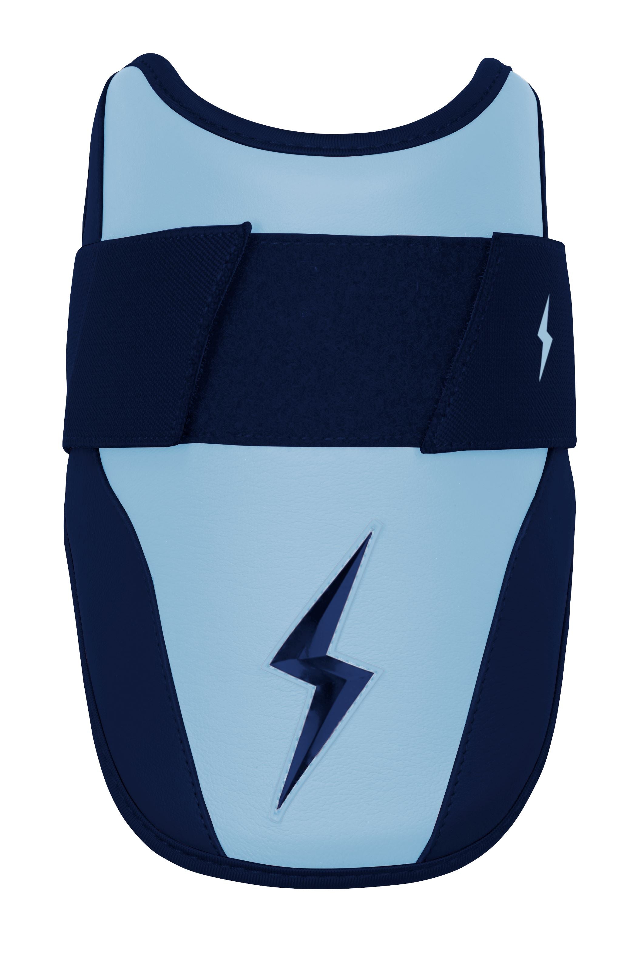 Bruce Bolt Baseball Elbow Guard - Carolina Blue, Moldable Shell, Sharkskin Inner