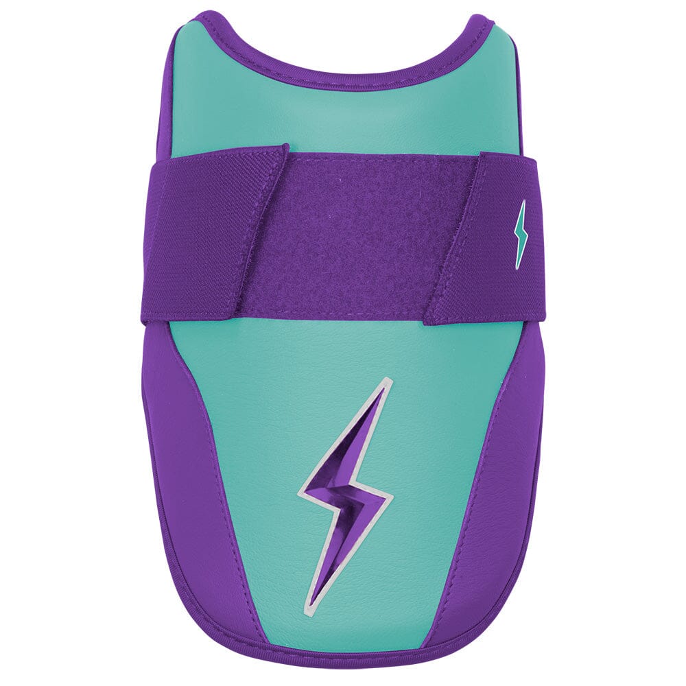 Bruce Bolt Premium Pro Elbow Guard - Moldable Shell, Sharkskin Inner, Marte Teal