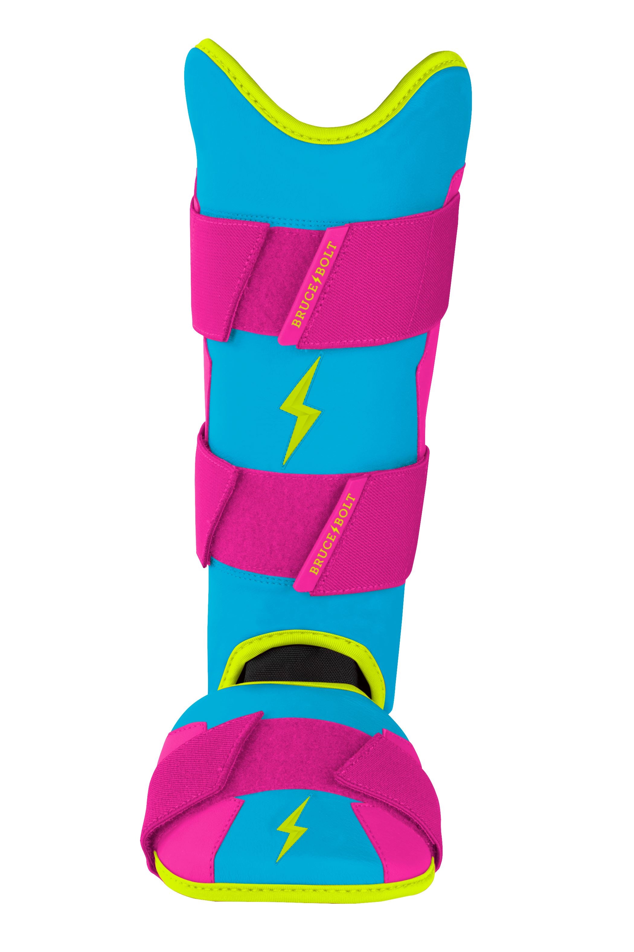 BRUCE BOLT Premium Pro Baseball Leg Guard - Caribbean Blue