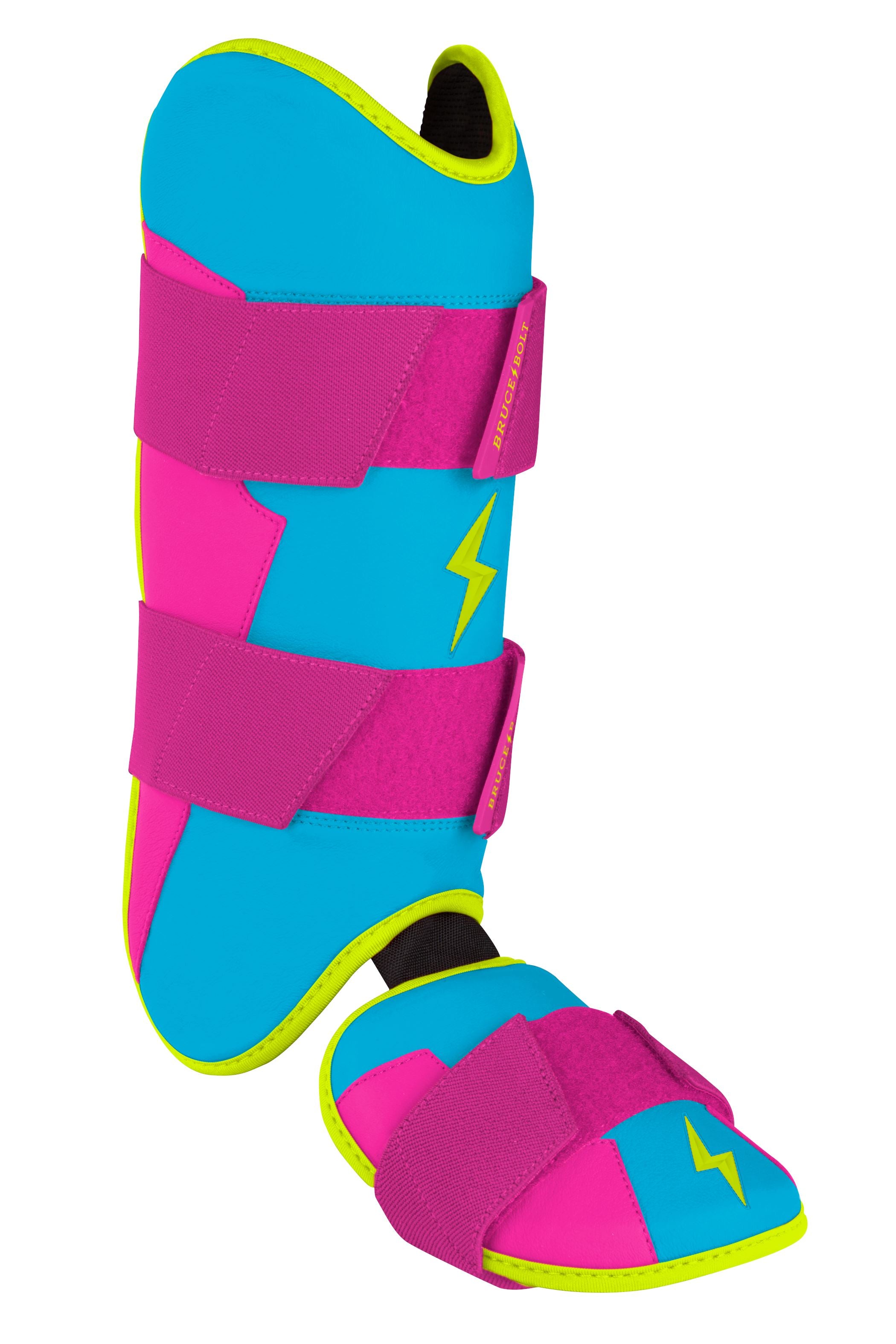 BRUCE BOLT Premium Pro Baseball Leg Guard - Caribbean Blue