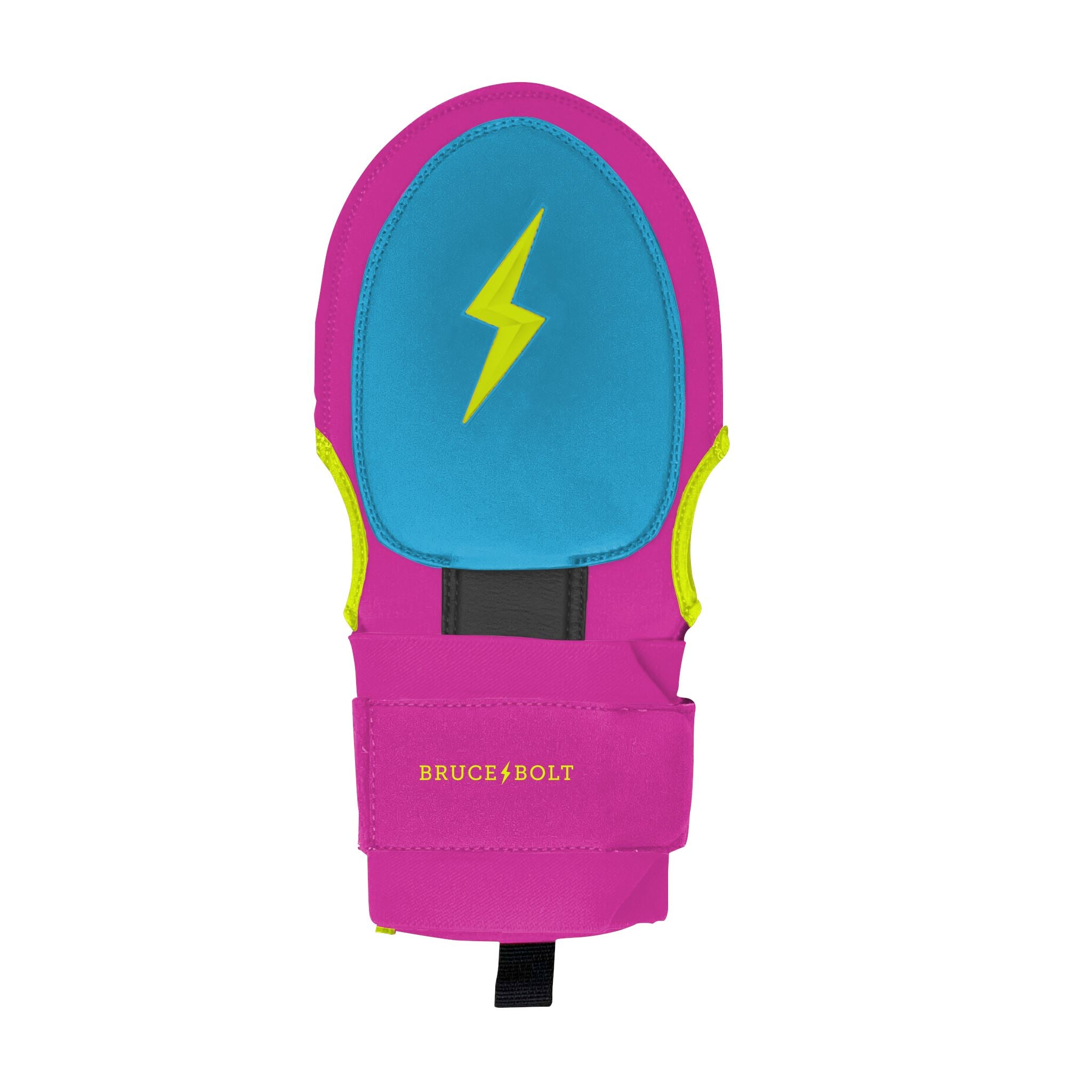 Bruce Bolt Pro Sliding Mitt - Caribbean Blue, Non-Slip Palm & Wrist Support