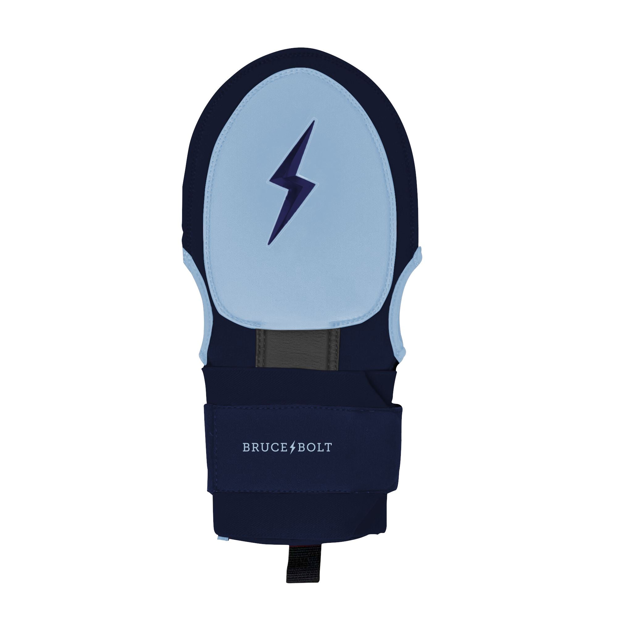 Bruce Bolt Pro Sliding Mitt - Carolina Blue, Non-Slip Palm & Wrist Support
