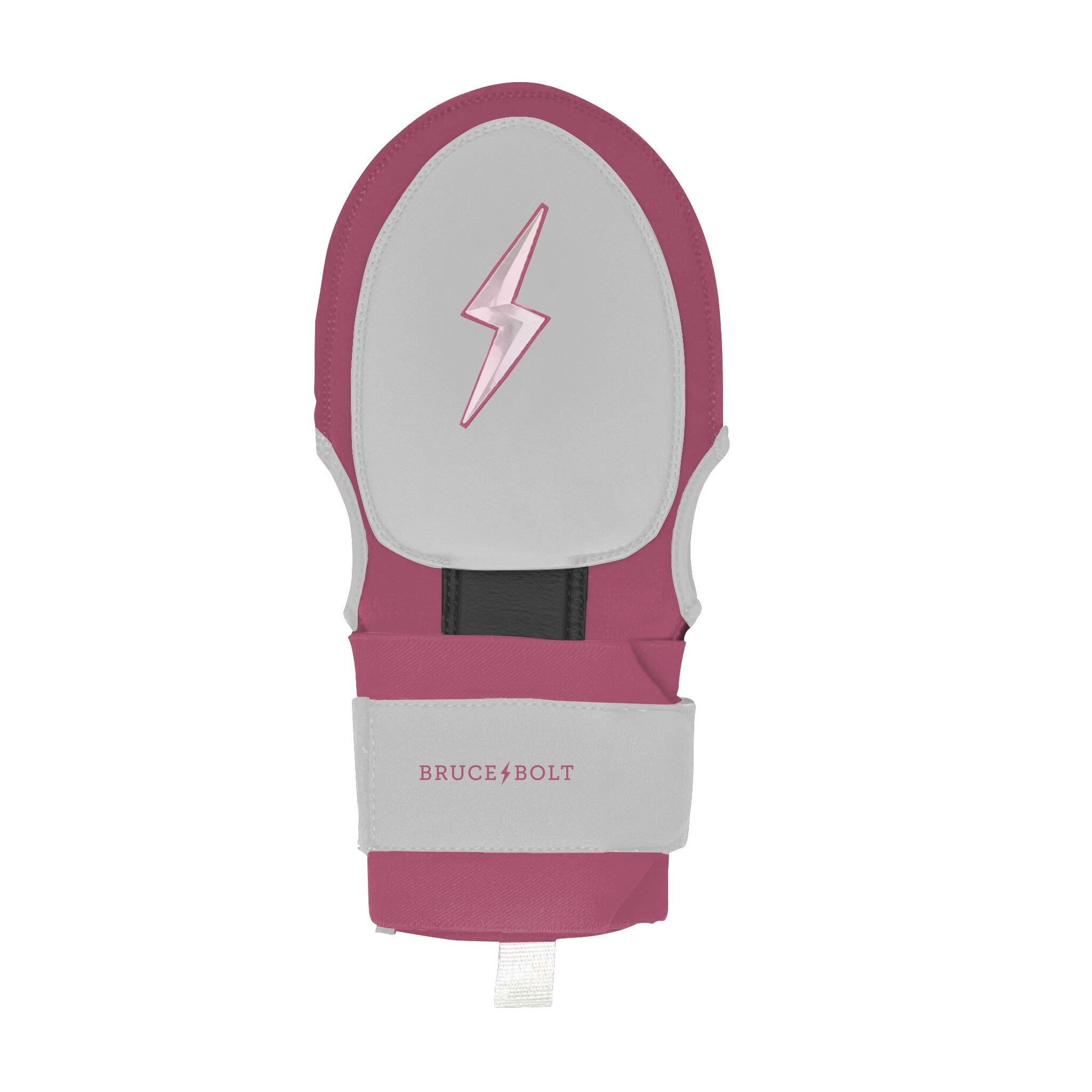 Bruce Bolt Pro Sliding Mitt - Dusty Pink, Non-Slip Palm & Wrist Support