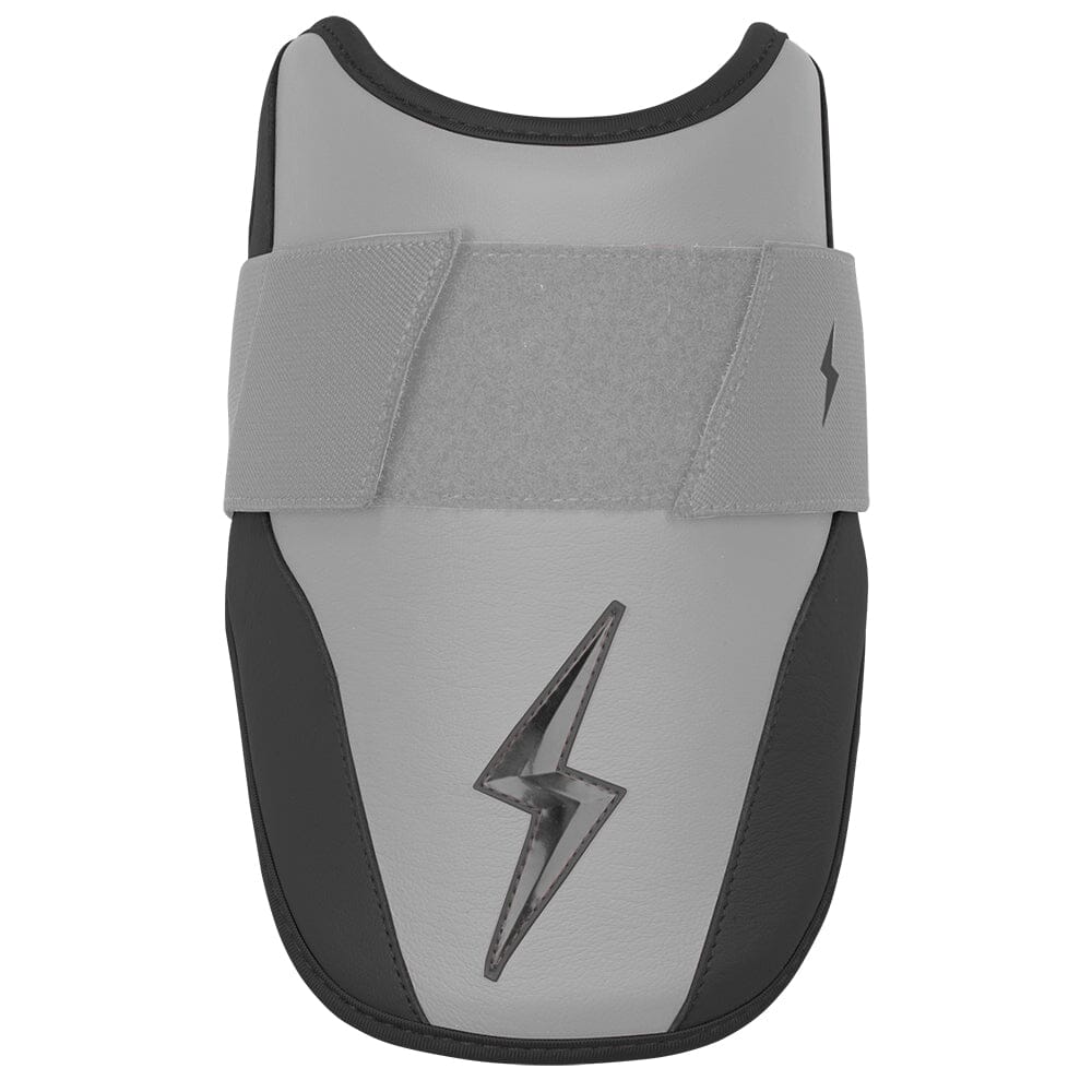Bruce Bolt Premium Pro Elbow Guard - Charcoal, Moldable Shell
