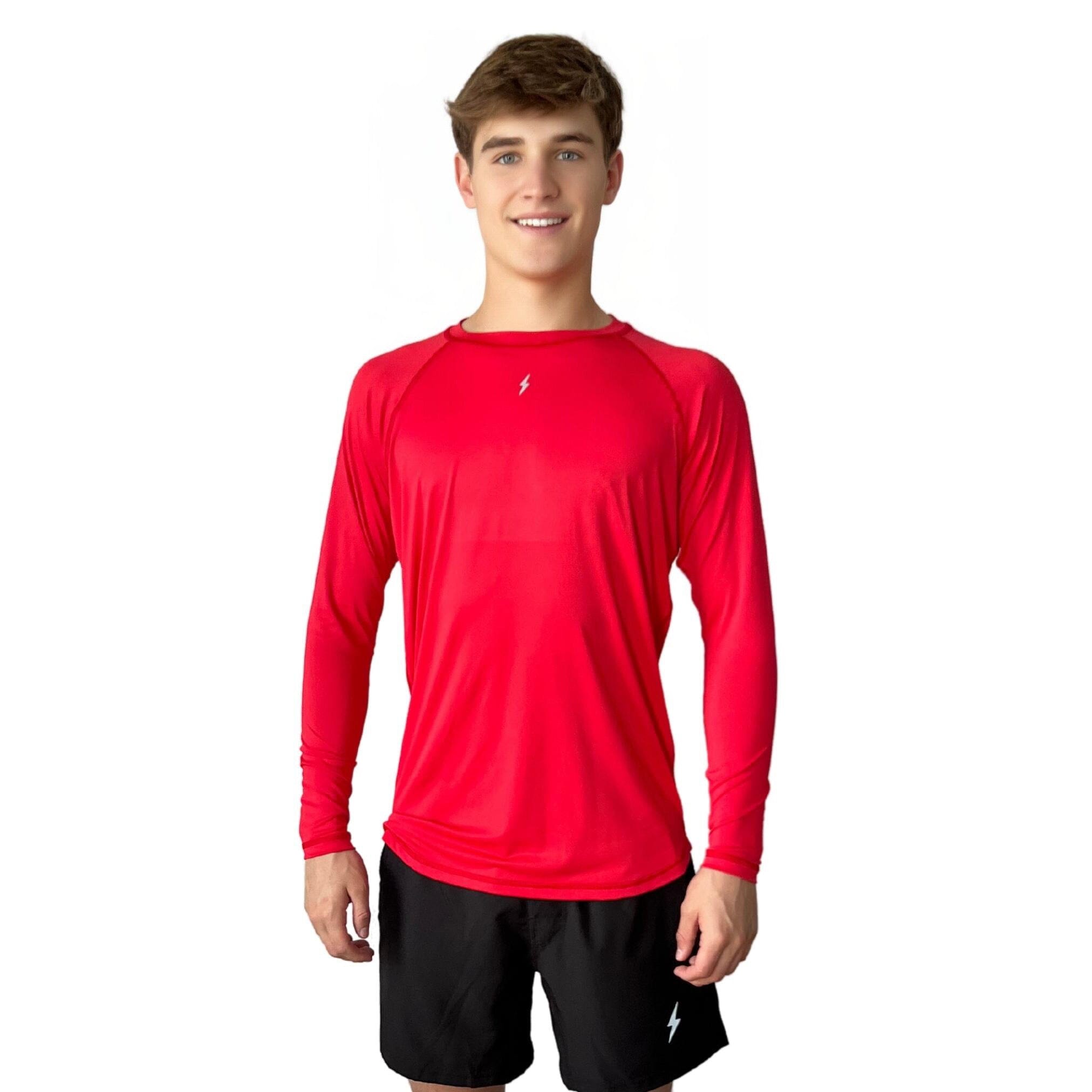 BRUCE BOLT Performance Long Sleeve T-Shirt - Moisture-Wicking & Reflective