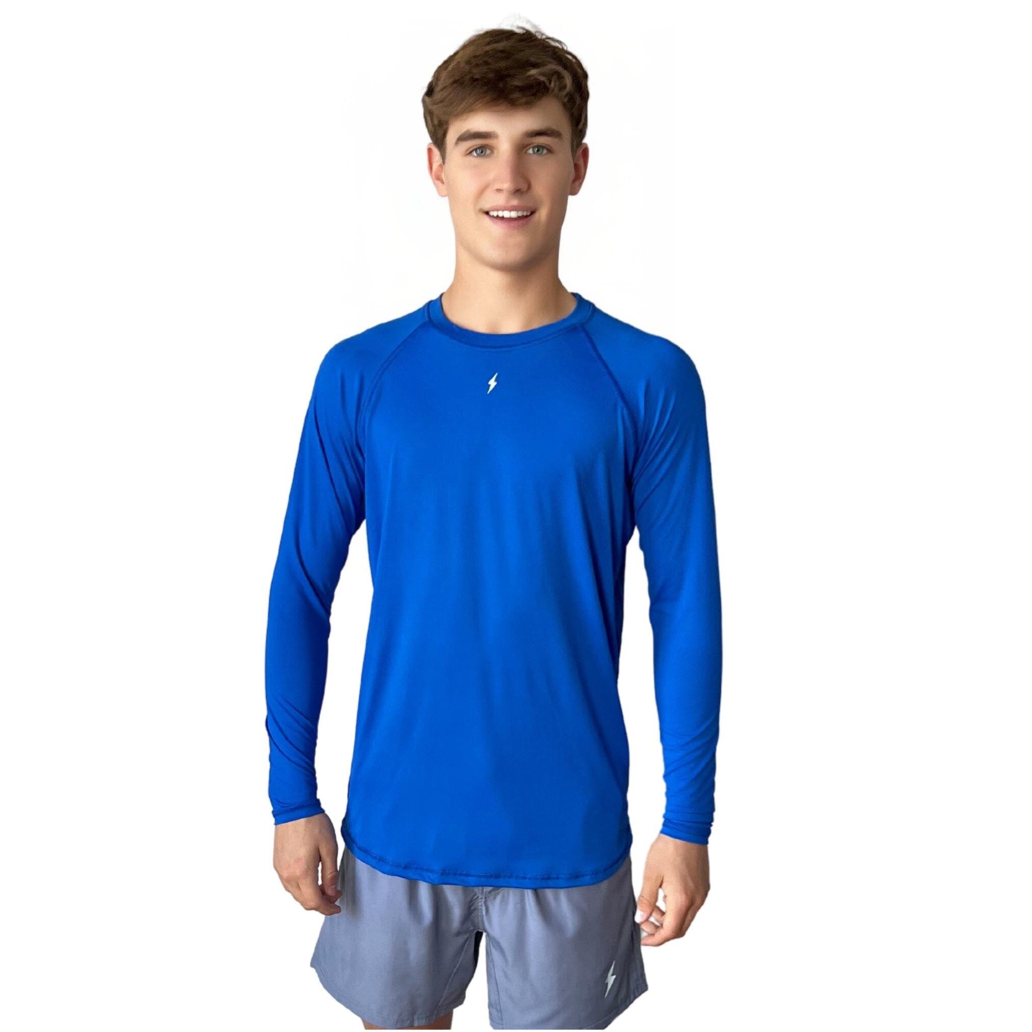 BRUCE BOLT Performance Long Sleeve T-Shirt with Reflective Logo