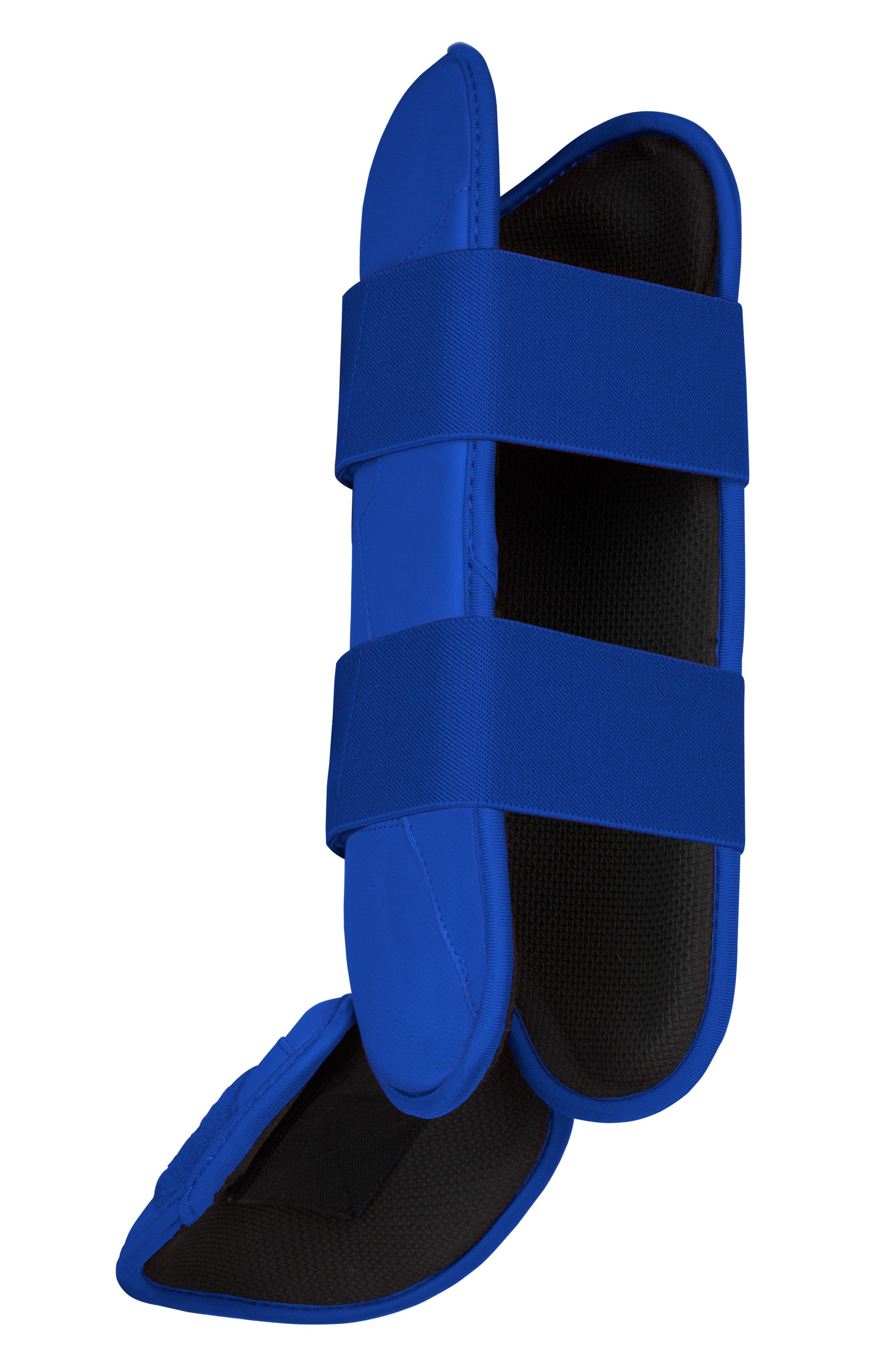 Bruce Bolt Premium Pro Leg & Ankle Guard - Royal, Moldable Shell