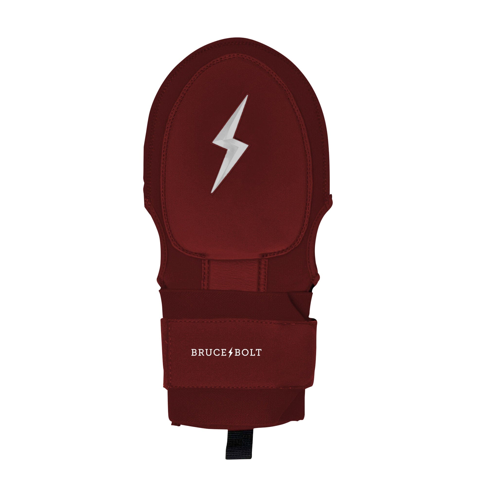 Bruce Bolt Pro Sliding Mitt - Maroon, Non-Slip Palm & Wrist Support