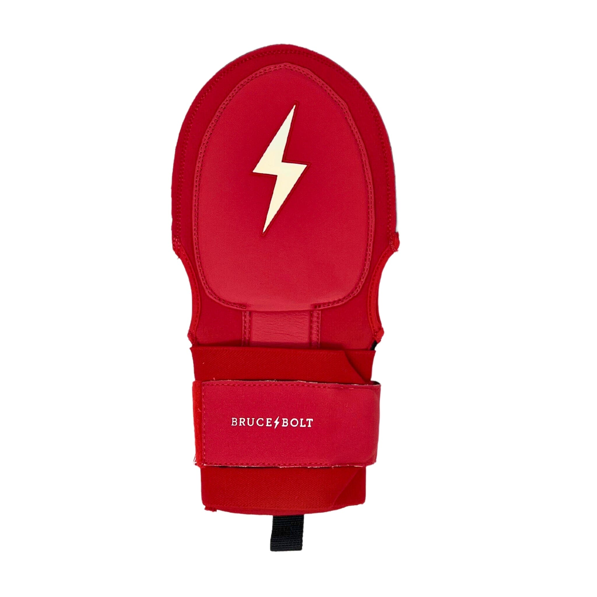Bruce Bolt Pro Sliding Baseball Mitt - Red, Non-Slip Grip & Wrist Support
