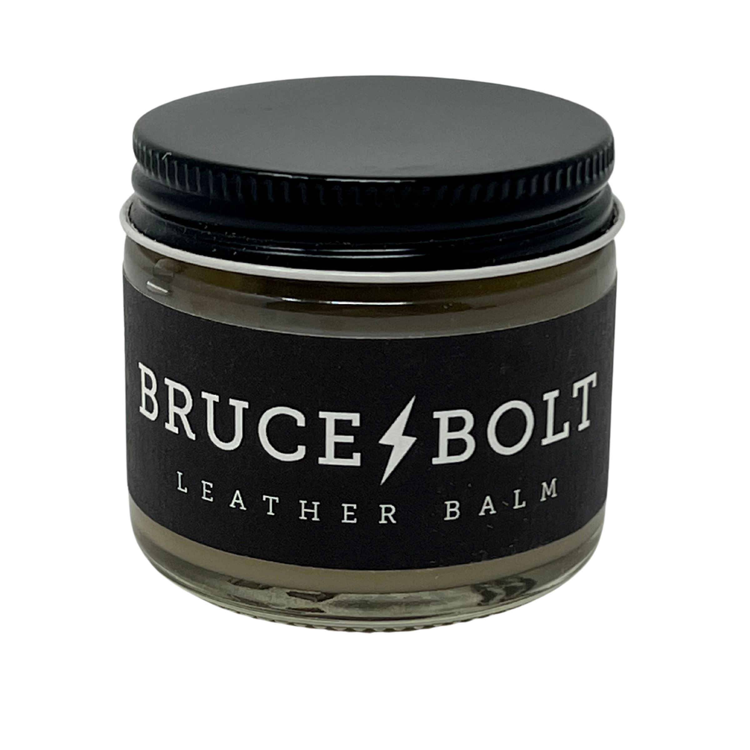 BRUCE BOLT Leather Balm for Gloves – 2oz Premium Care Wax