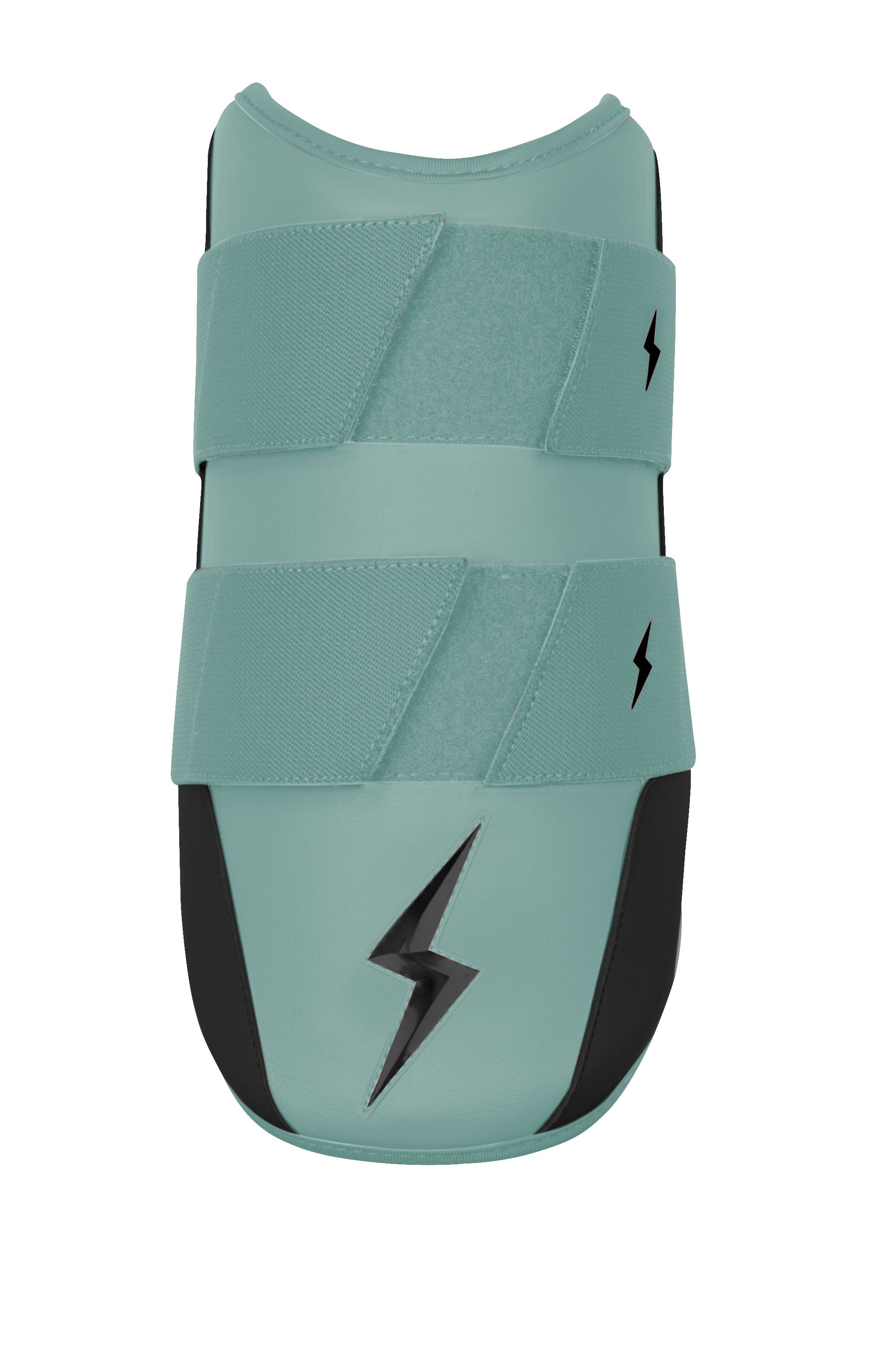 Bruce Bolt Pro 9" Elbow Guard - Liberty Green, Moldable Shell & Sharkskin Inner