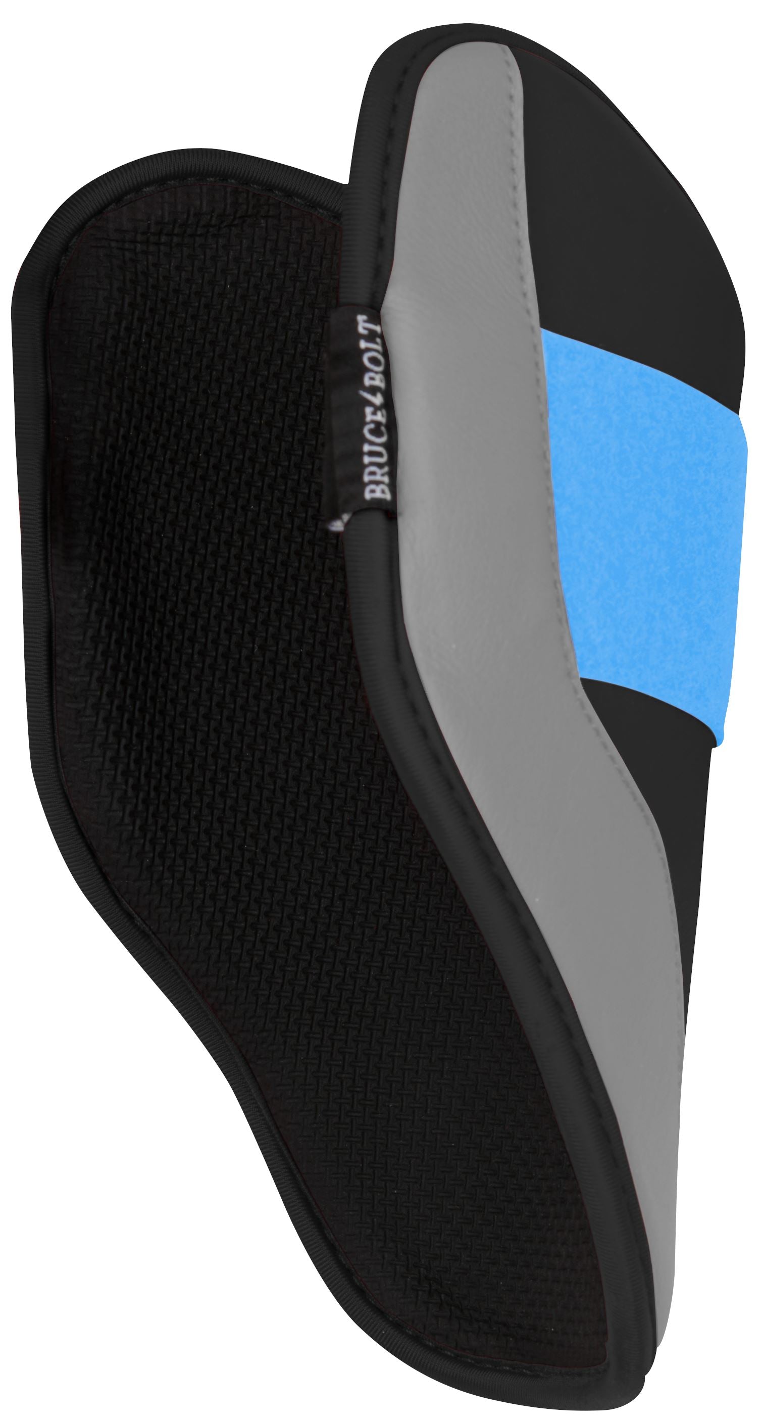 Bruce Bolt Pro Elbow Guard - Moldable Shell, Sharkskin Inner, Black
