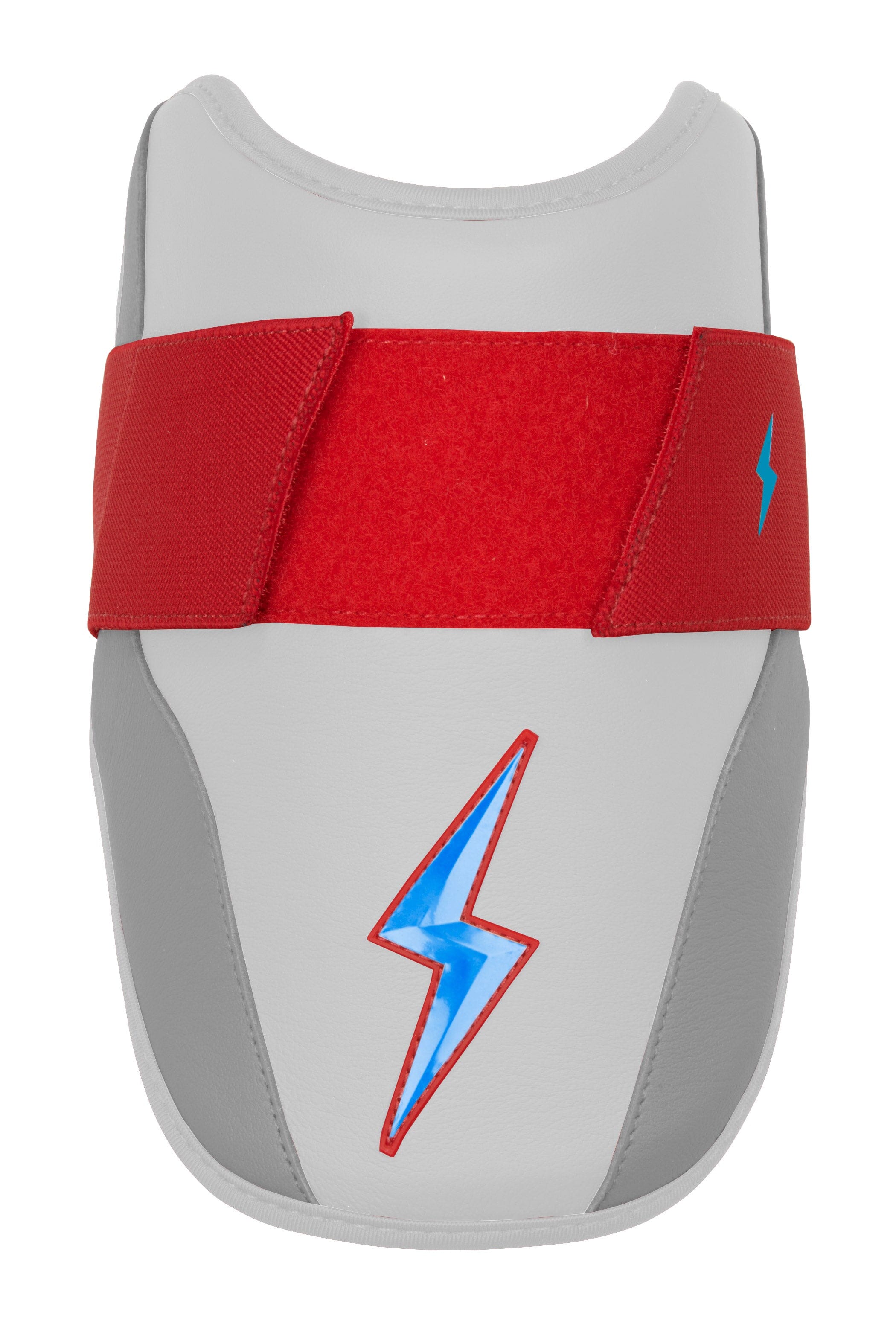 Bruce Bolt Premium Pro Elbow Guard - Miami White, Moldable Shell, Sharkskin Inner
