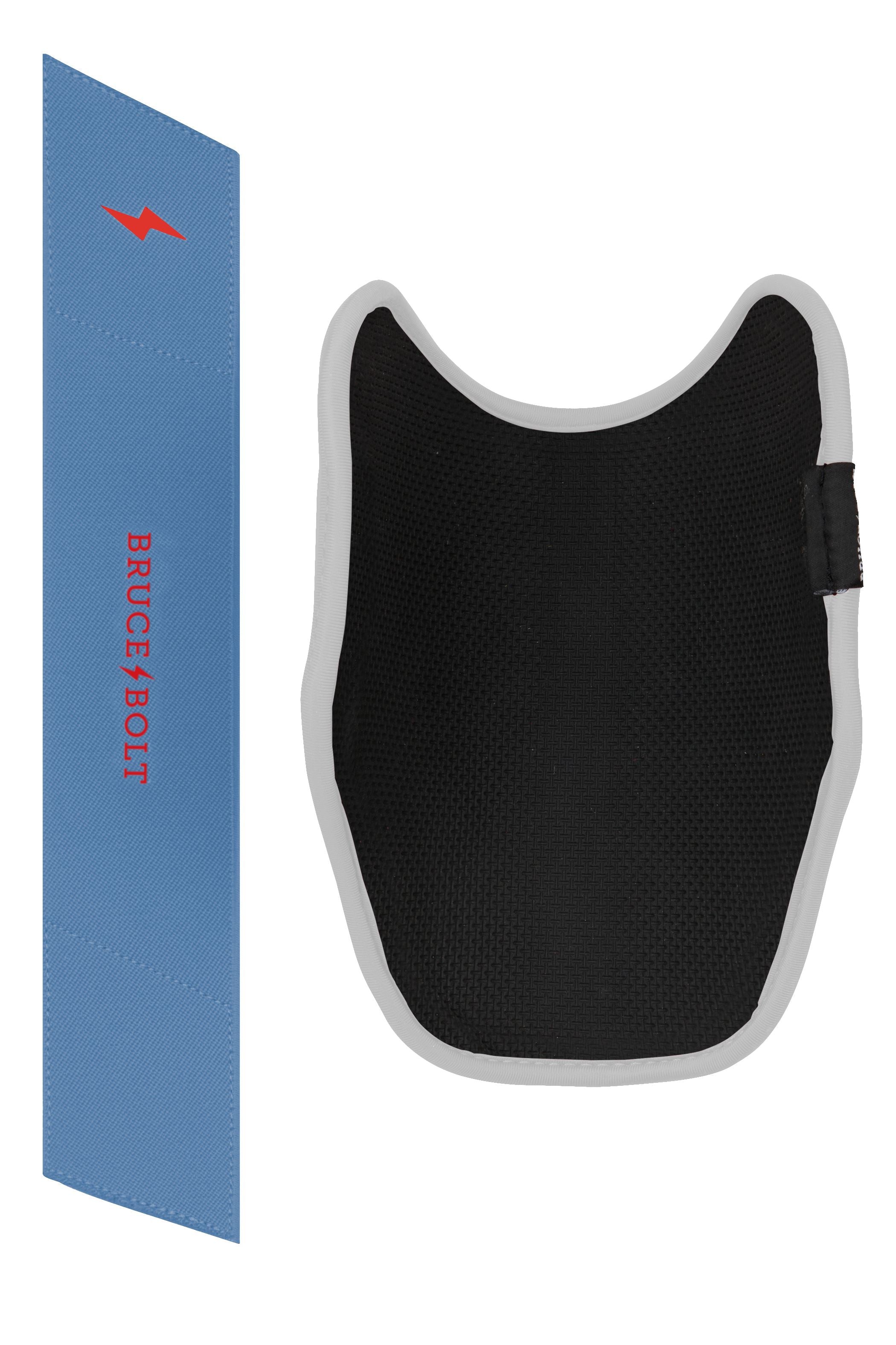 Bruce Bolt Premium Pro Elbow Guard - Moldable Shell, Sharkskin Inner