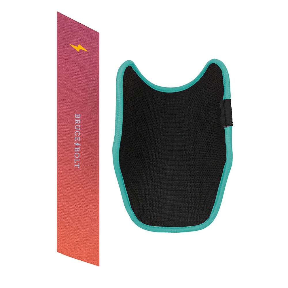 Bruce Bolt Premium Pro Elbow Guard - Moldable Shell, Cabretta Leather