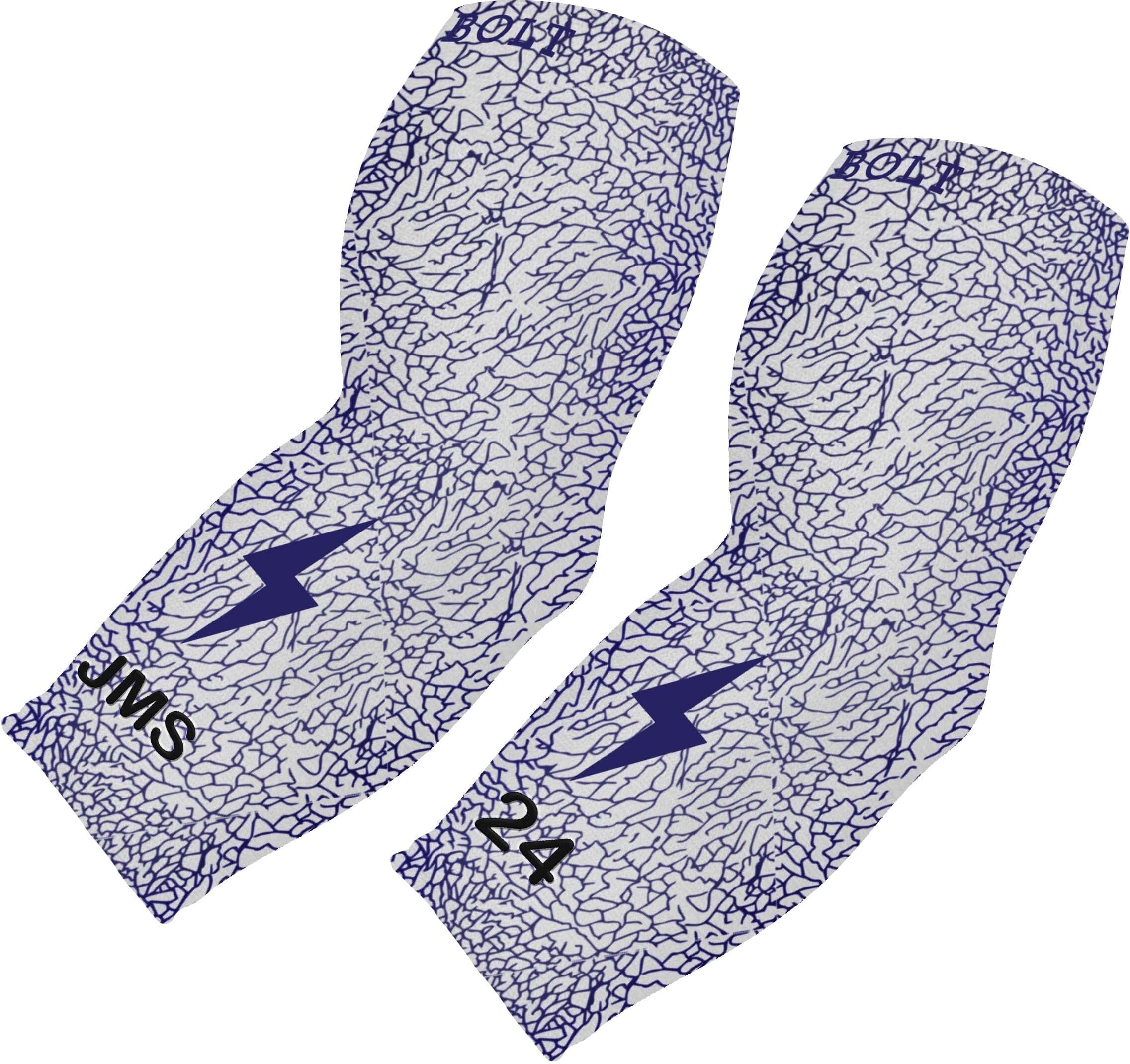 Bruce Bolt 3/4 Arm Sleeve - Personalized Graduated Compression for Sports