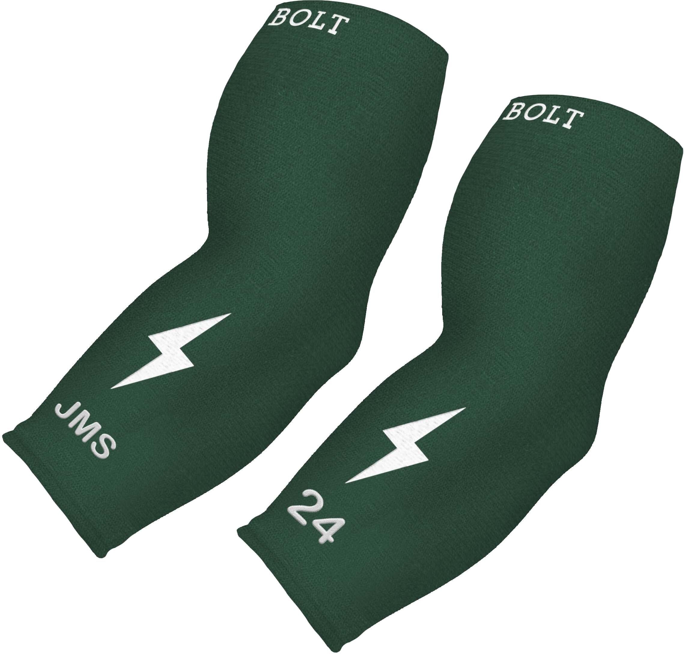 Bruce Bolt Compression Arm Sleeve - 3/4 Length, Green