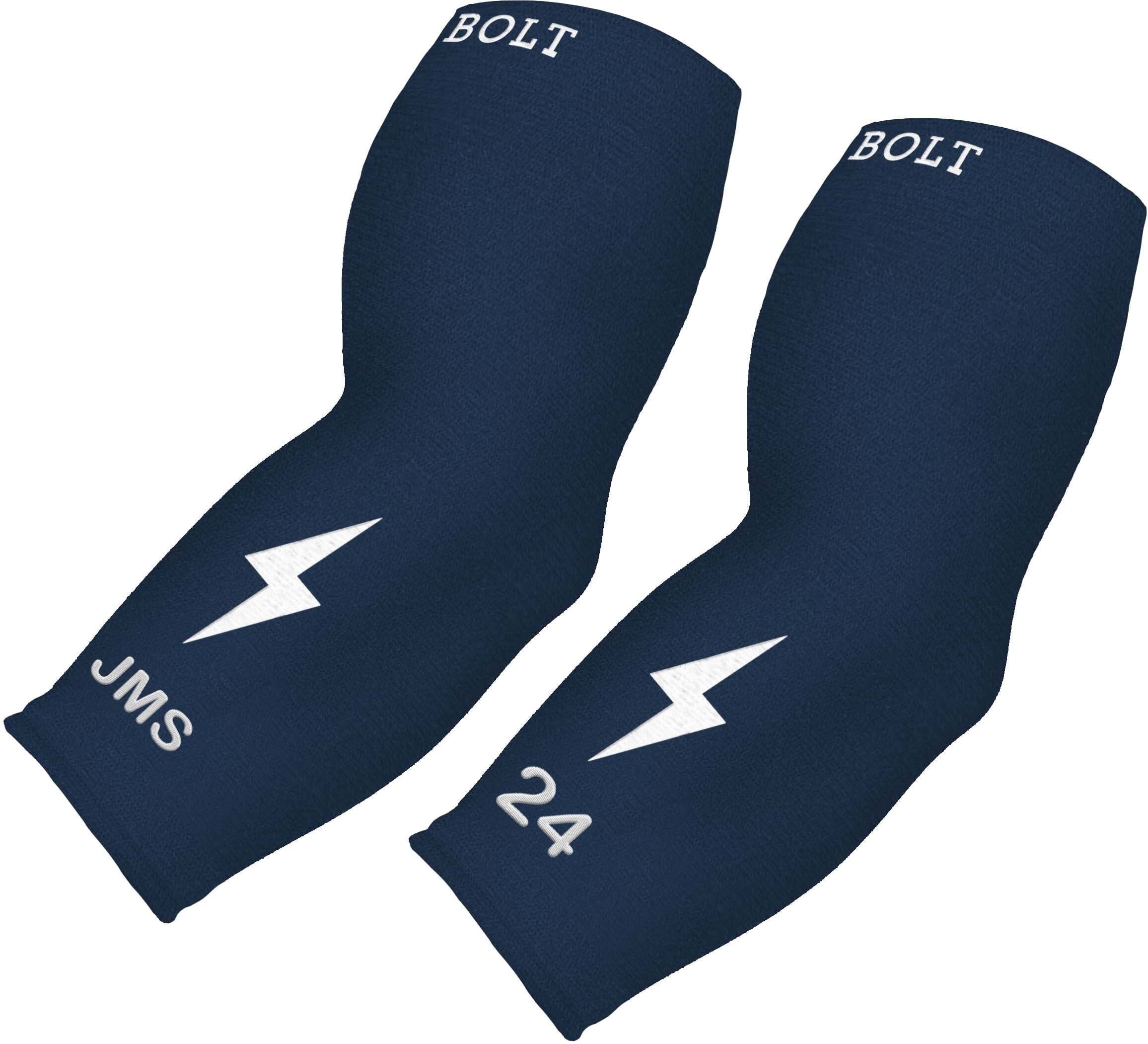 Bruce Bolt Navy 3/4 Compression Arm Sleeve - Personalized Fit