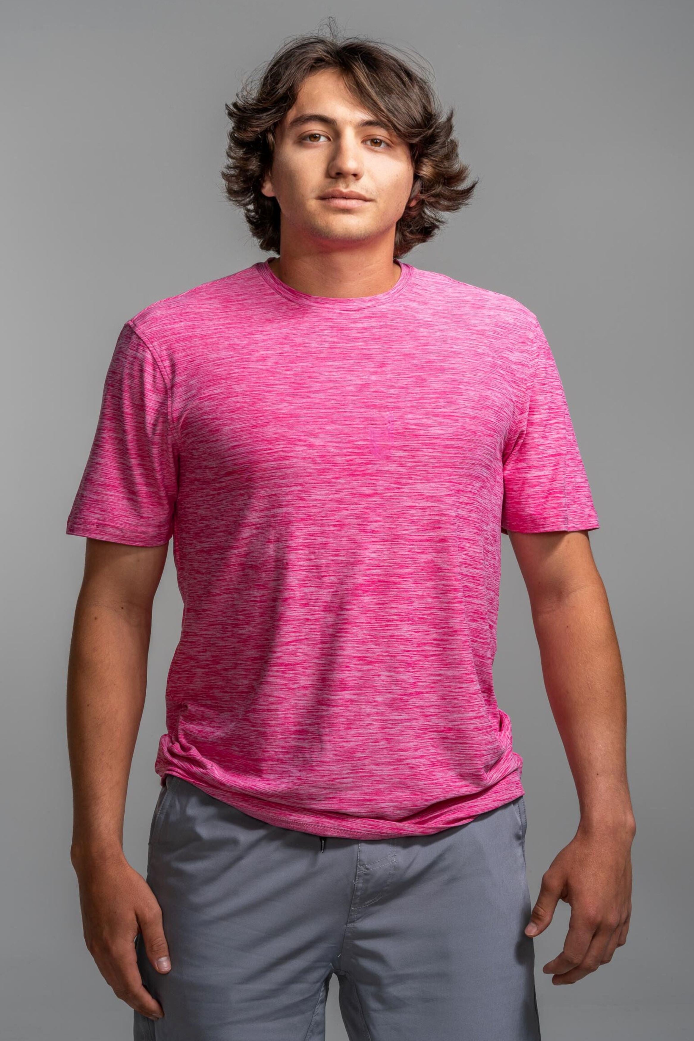 Bruce Bolt SuperSoft Pink T-Shirt for Athleisure & Casual Wear