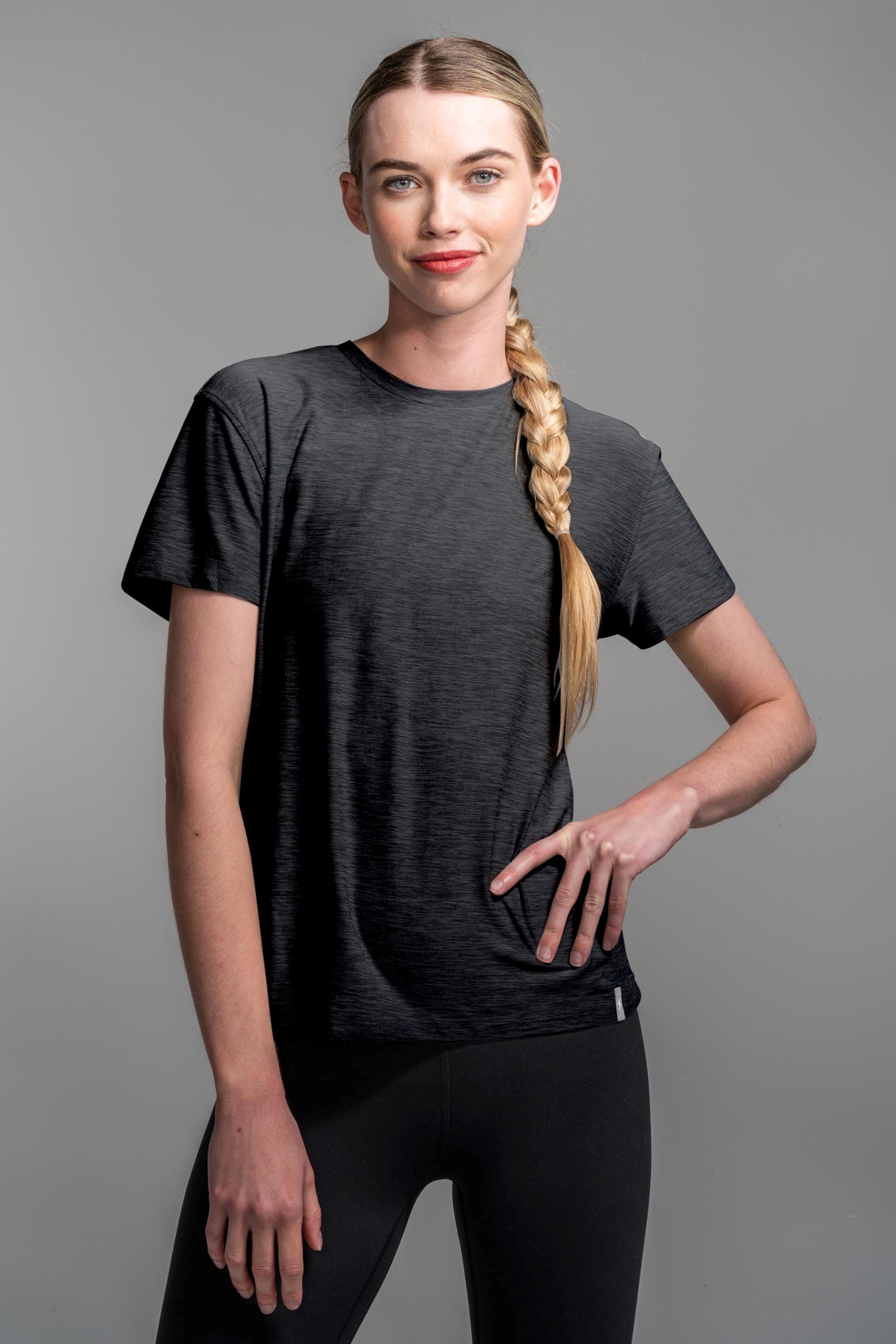 Women's SuperSoft Cotton T-Shirt by Bruce Bolt | Charcoal
