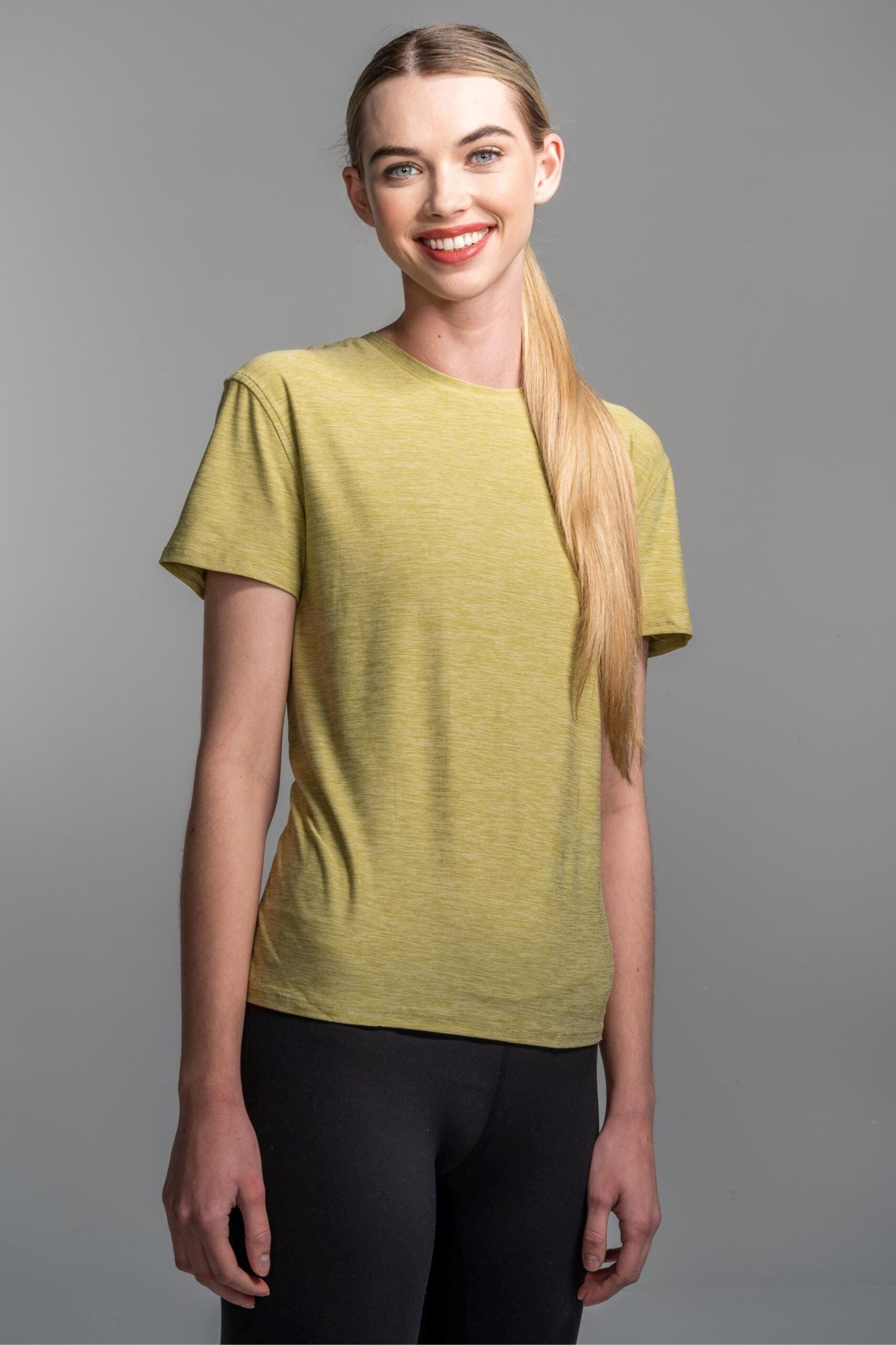 Women's SuperSoft Cotton T-Shirt | Breathable & Stretchy | Leek Green