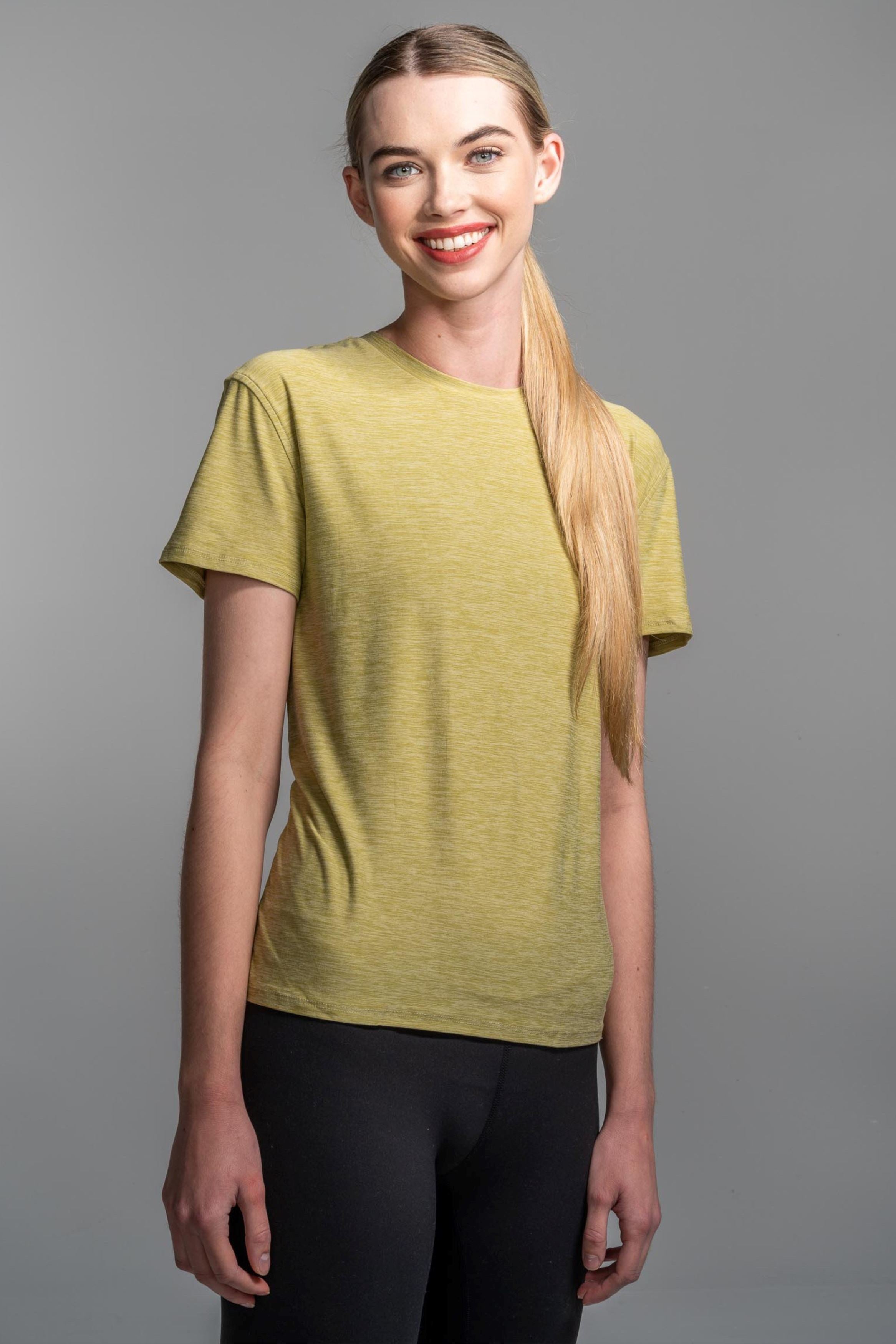 Women's SuperSoft Cotton T-Shirt | Breathable & Stretchy | Leek Green