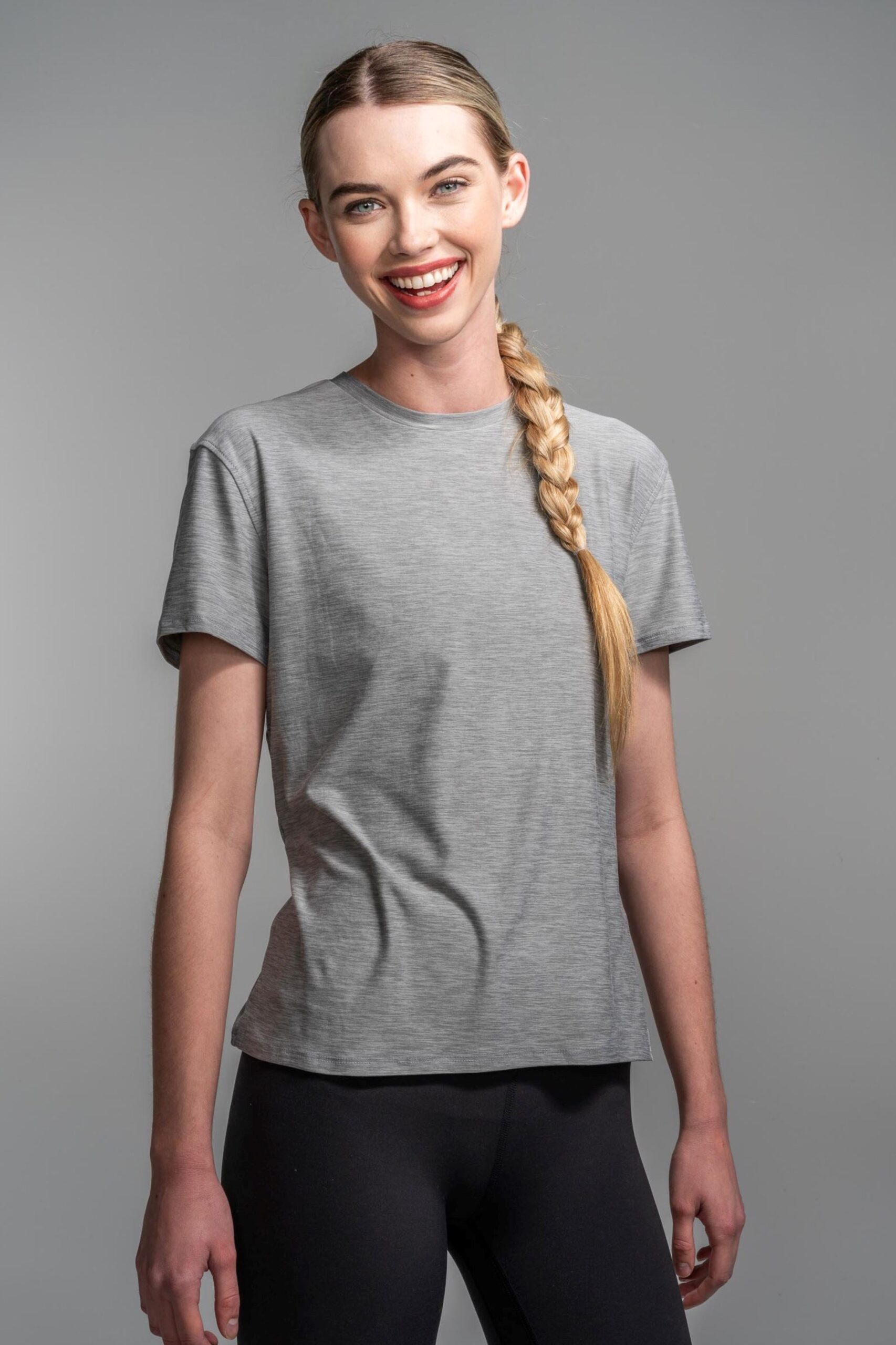 Women's SuperSoft T-Shirt | Breathable Light Heathered Grey Tee